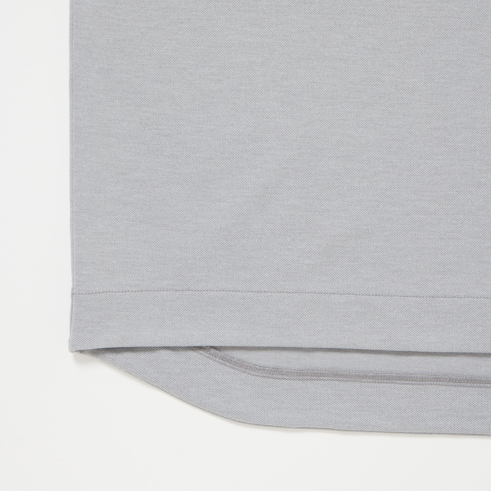 5分袖モックネックサマーニットTシャツ
