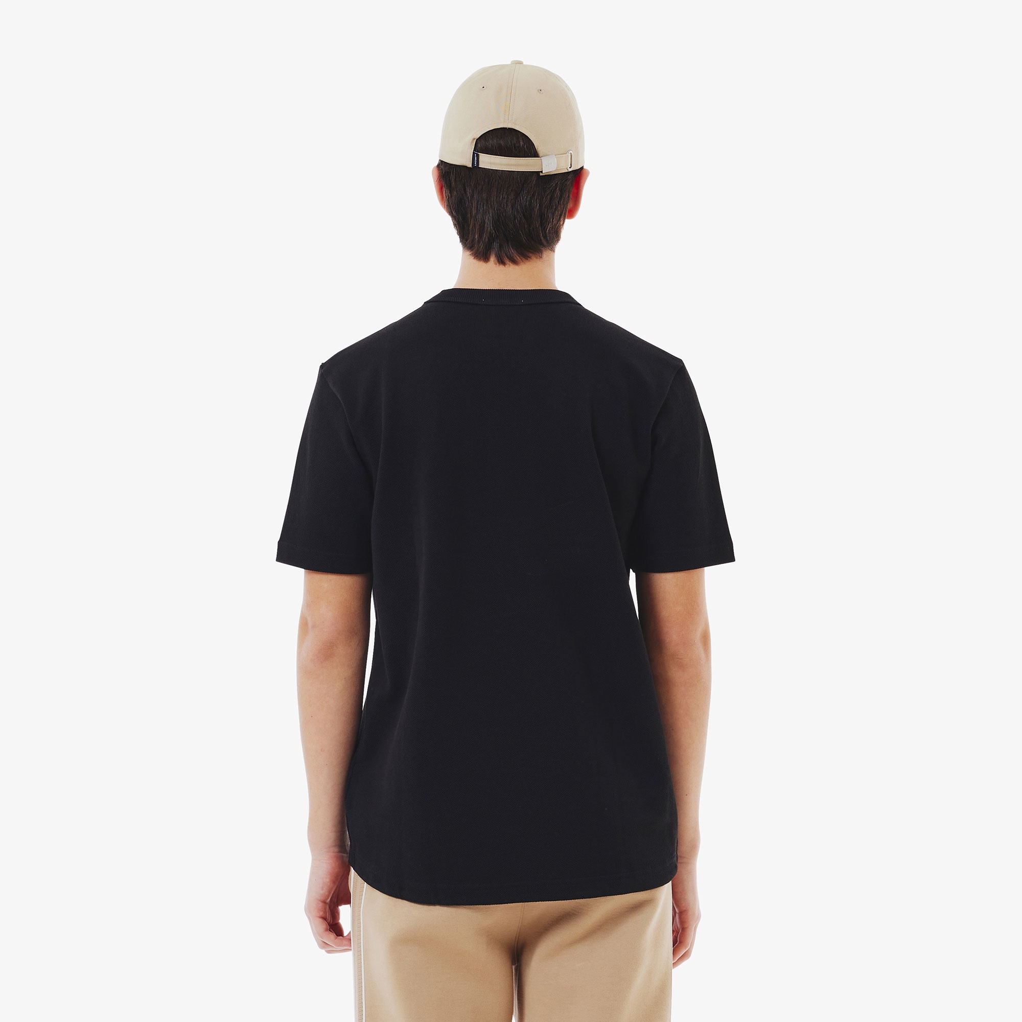 鹿の子地ポケット半袖Tシャツ