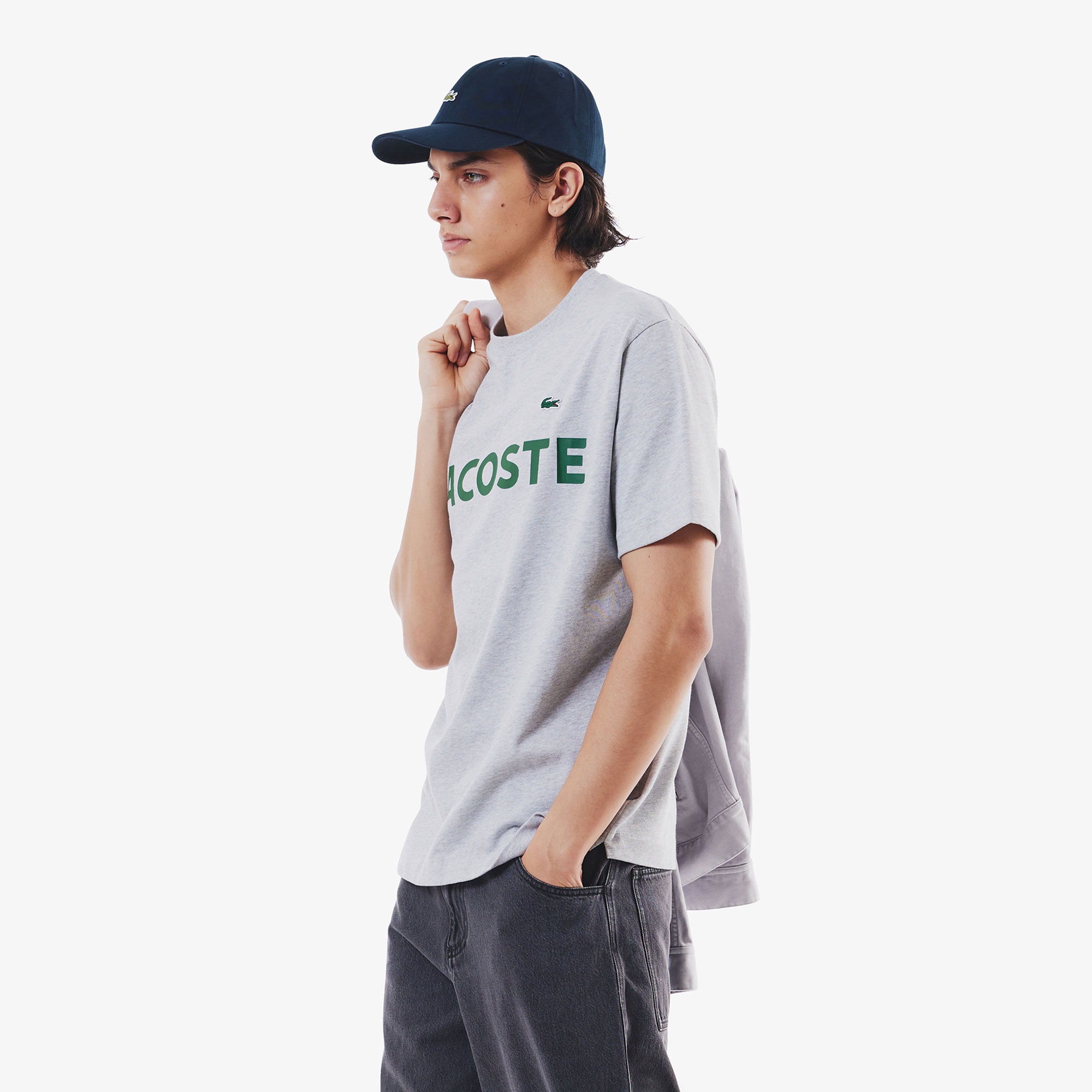 ヘビーウェイトブランドネームロゴTシャツ