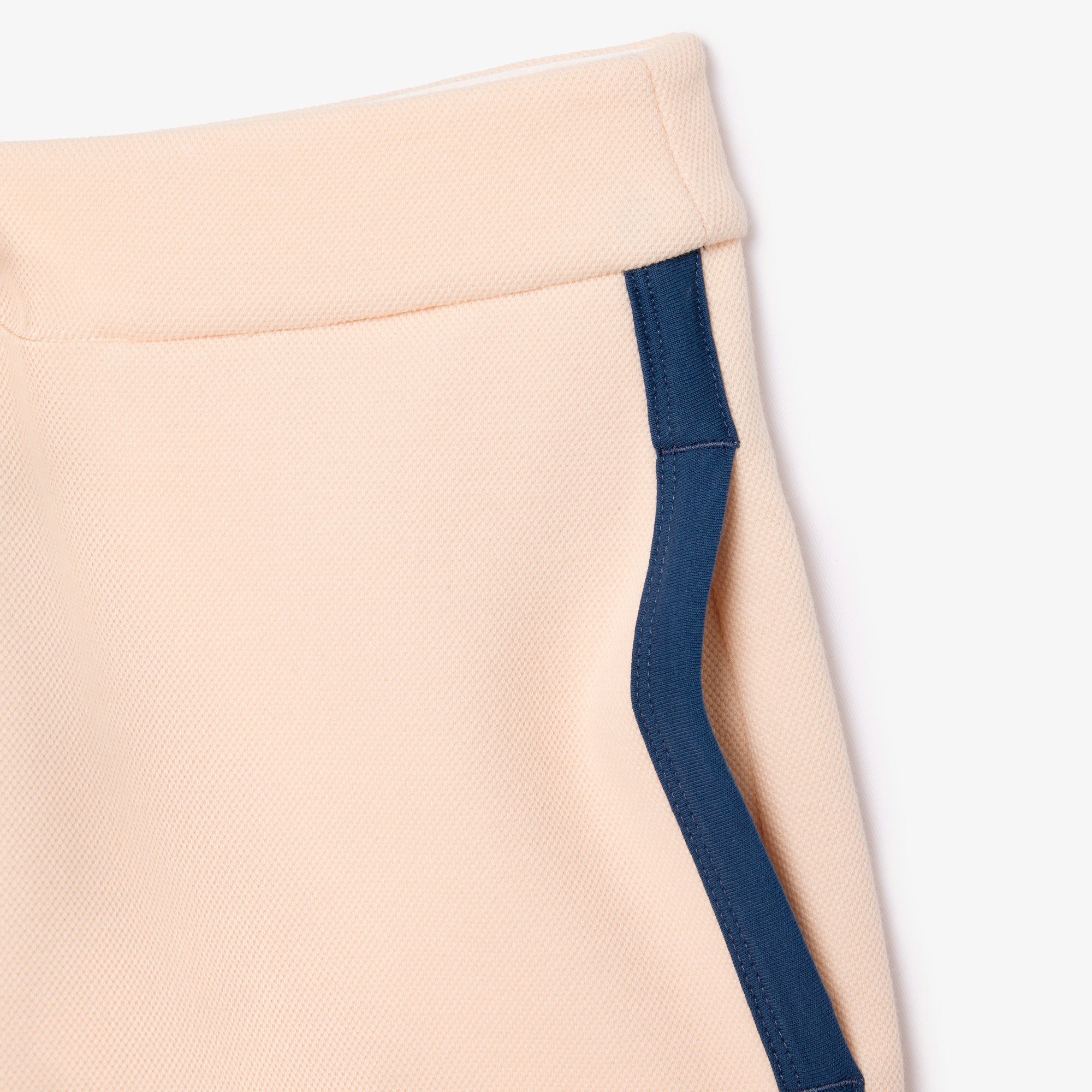 1924パリ 配色テーピング鹿の子地ウィメンズショートパンツ