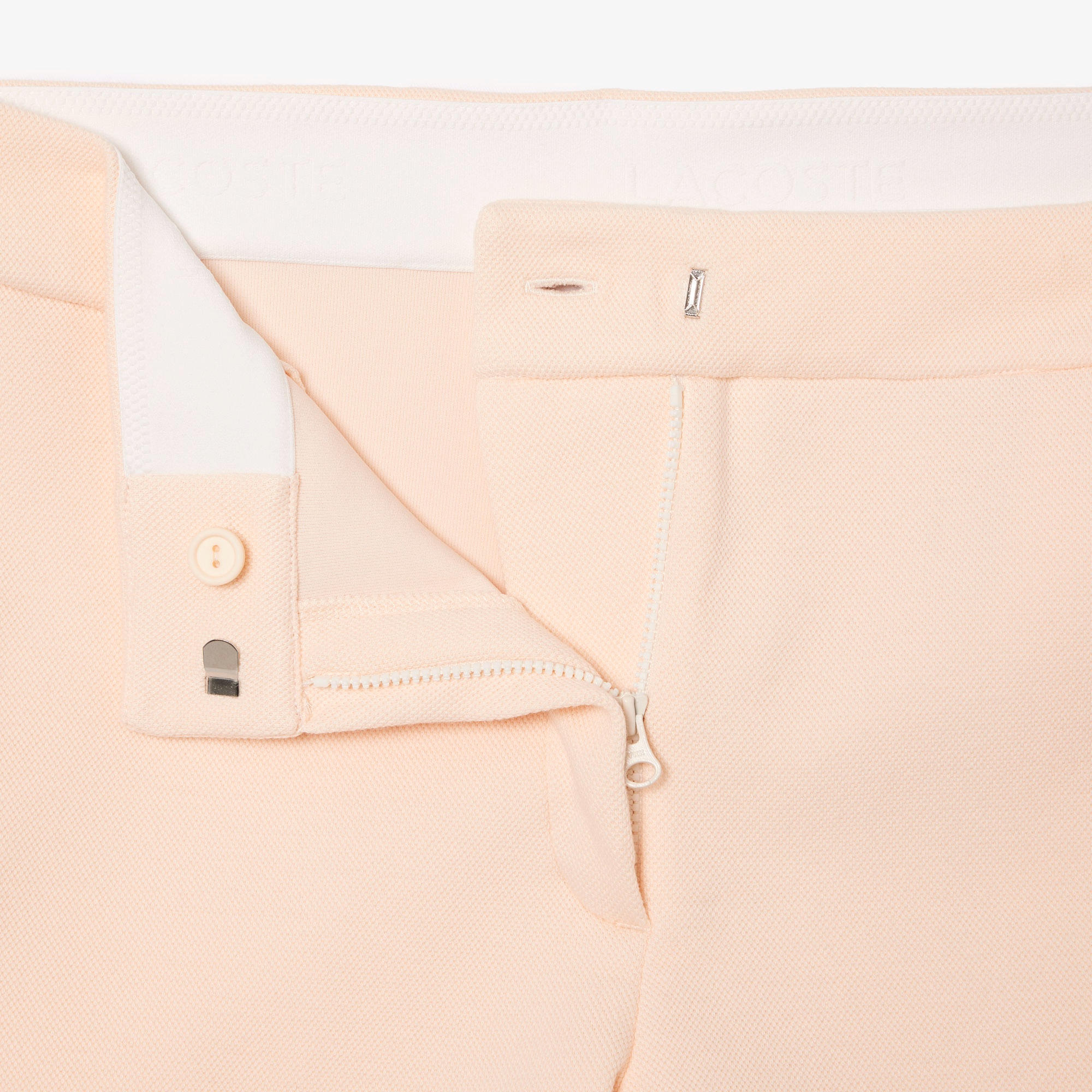 1924パリ 配色テーピング鹿の子地ウィメンズショートパンツ