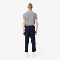 LACOSTE ホワイトストレートゴルフパンツ 40 ストレッチ ウルトラドライ LACOSTE ホワイトストレートゴルフパンツ 40 ストレッチ