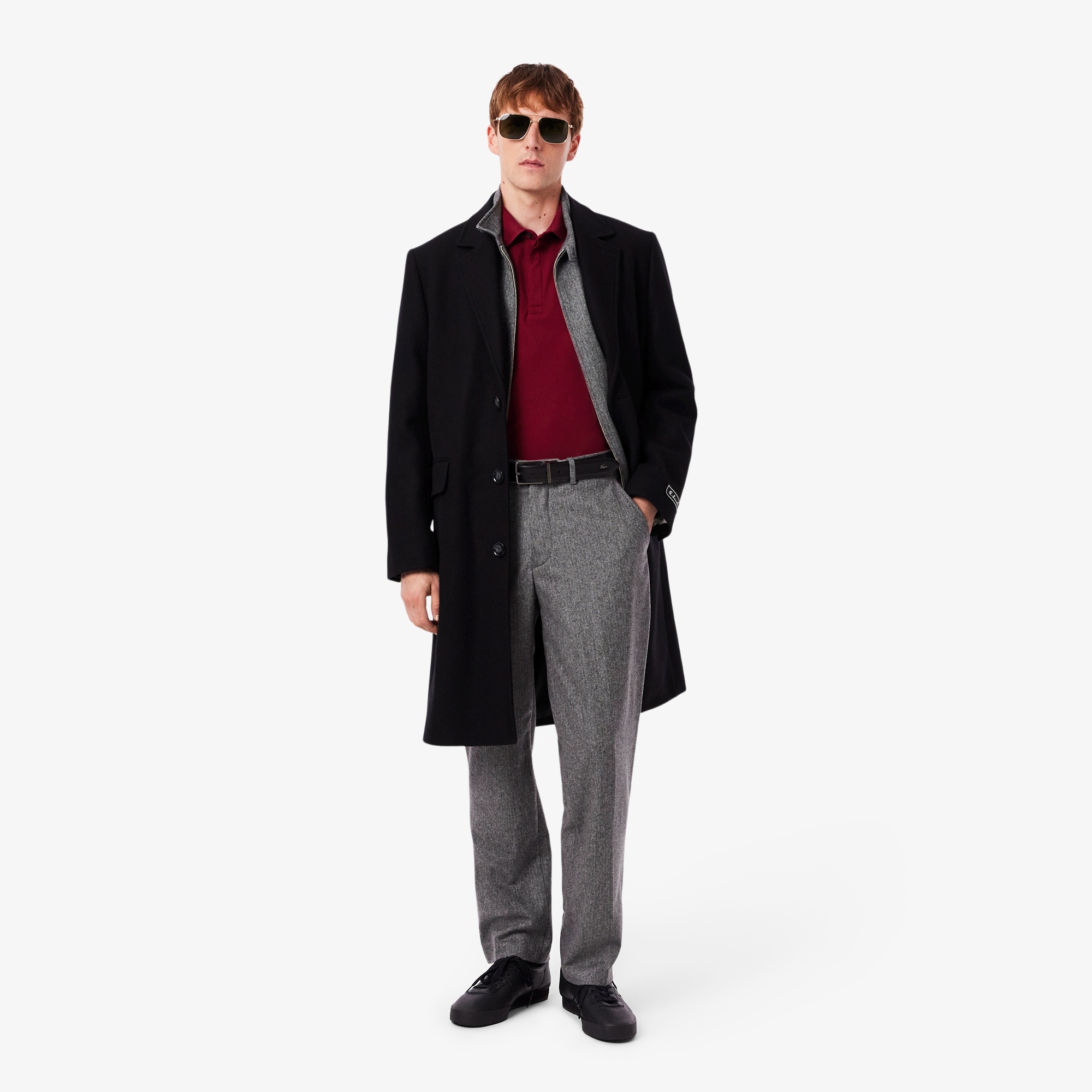 レギュラーフィット ストレッチ パリポロシャツ (半袖)