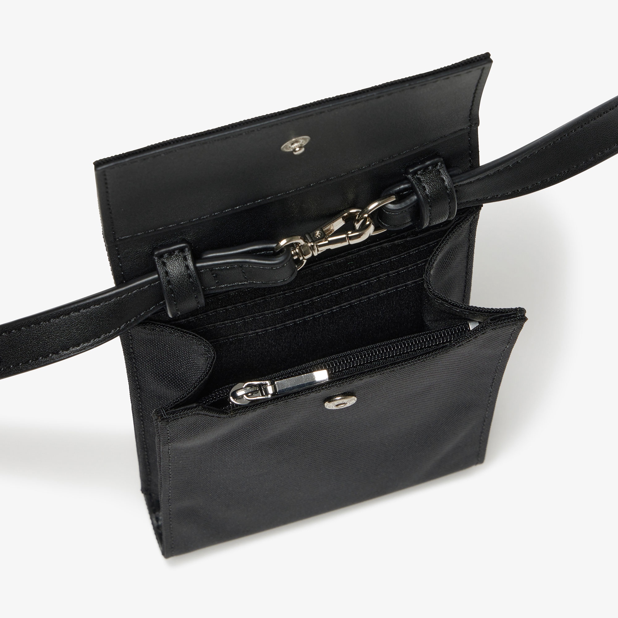 ソリッドナイロン スマホ＆ウォレットポーチ