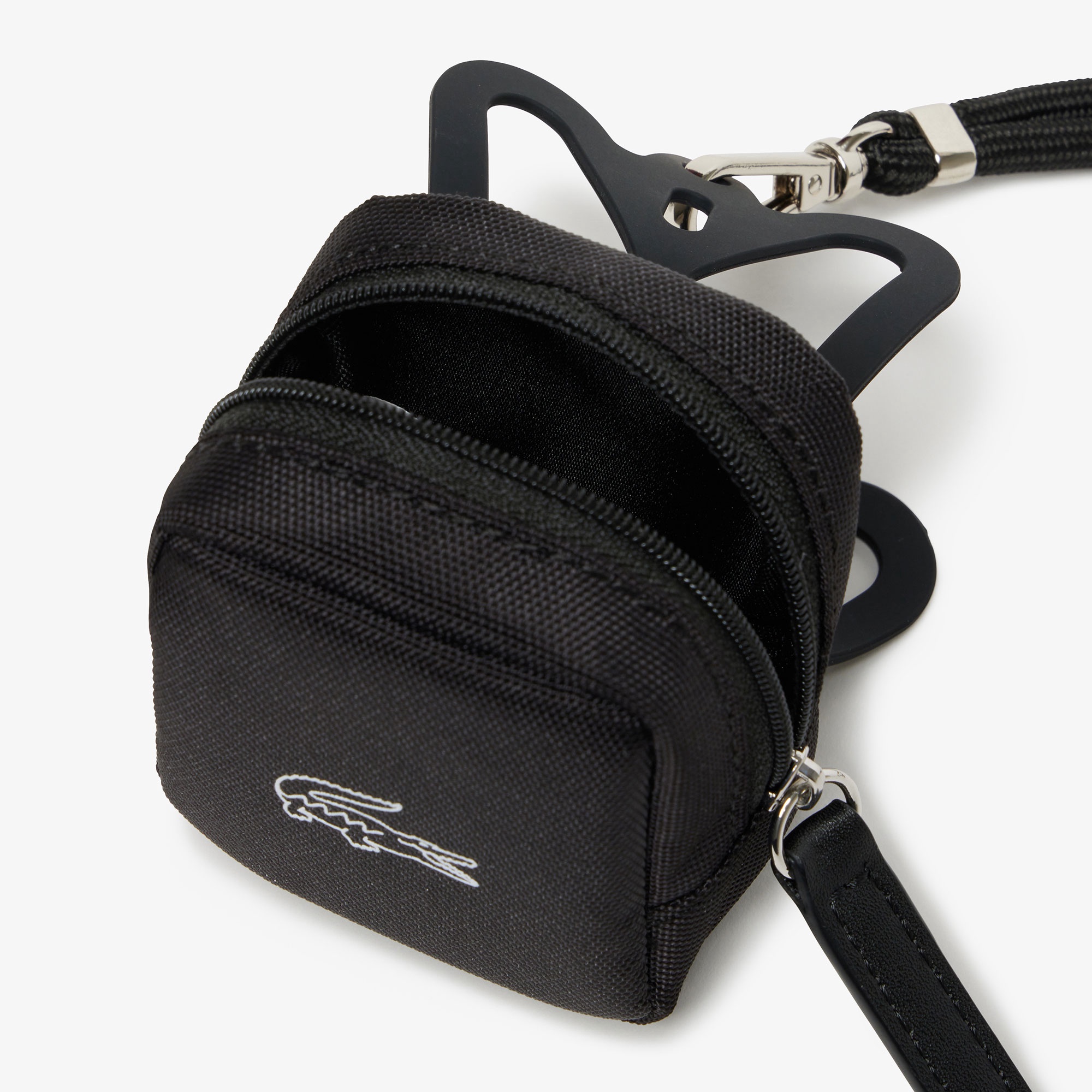 ソリッドナイロン ポーチ付きスマホホルダー