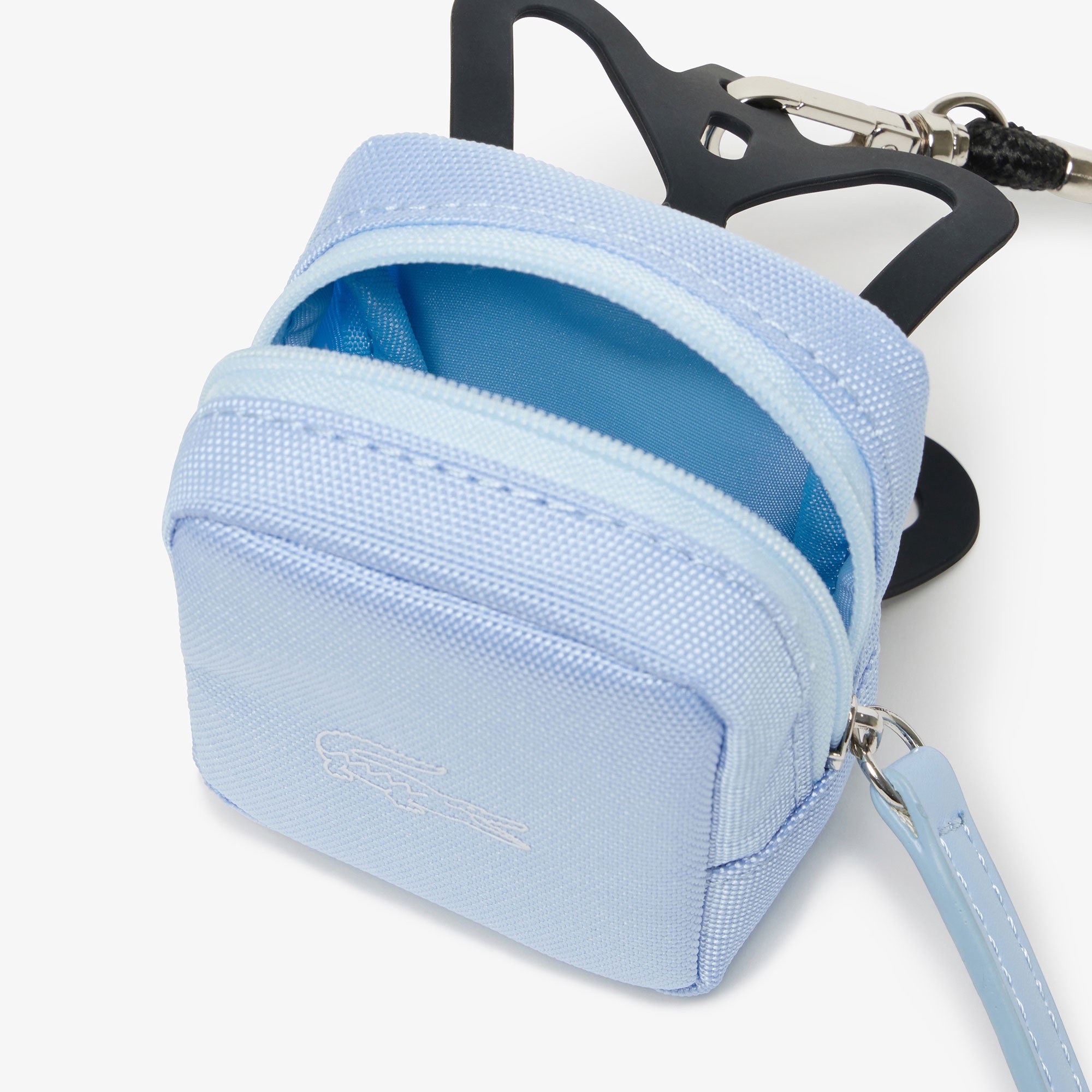 ソリッドナイロン ポーチ付きスマホホルダー