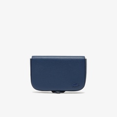 ロゴ入りキャンバスショルダーバッグ LACOSTE LACOSTE｜ヘリテージキャンバス フラップクローズコットン