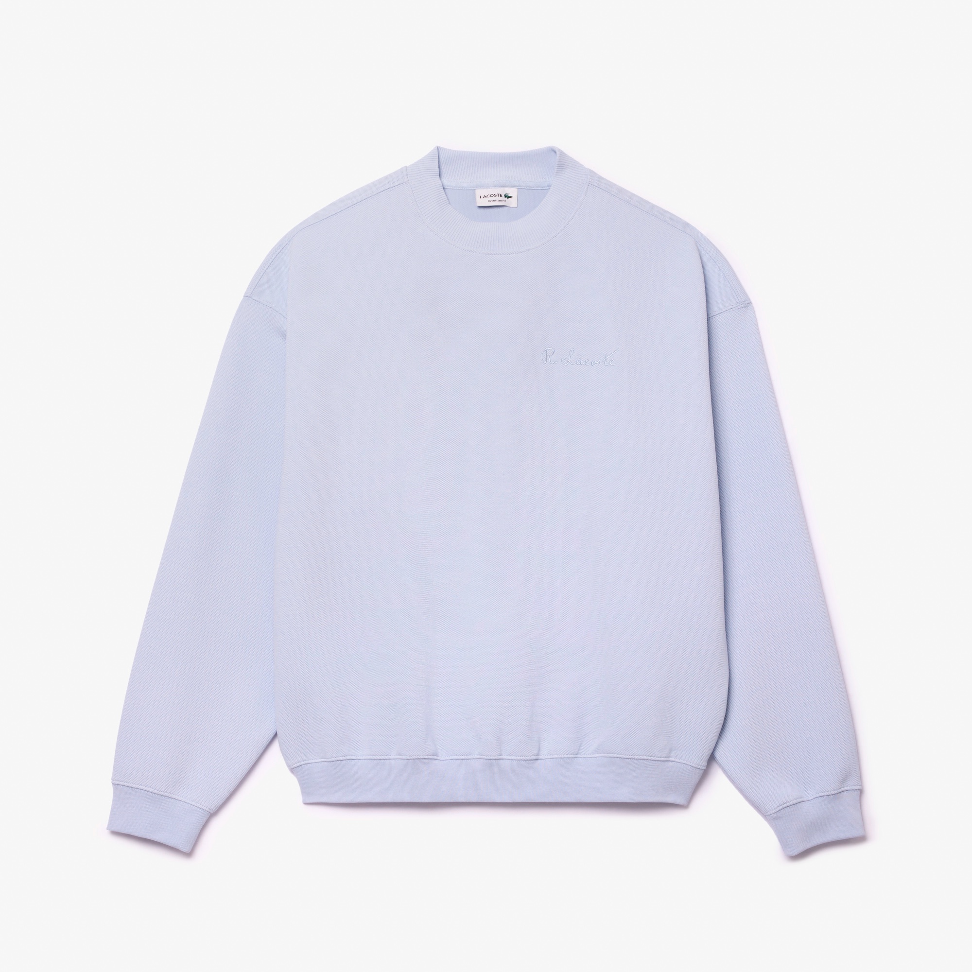 鹿の子スウェットクルーネック