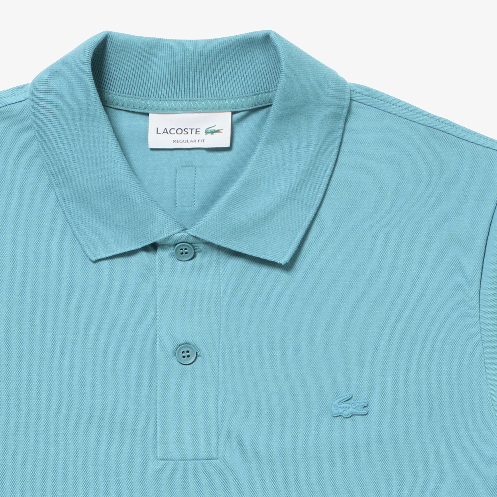 ワントーンストレッチ鹿の子ポロシャツ