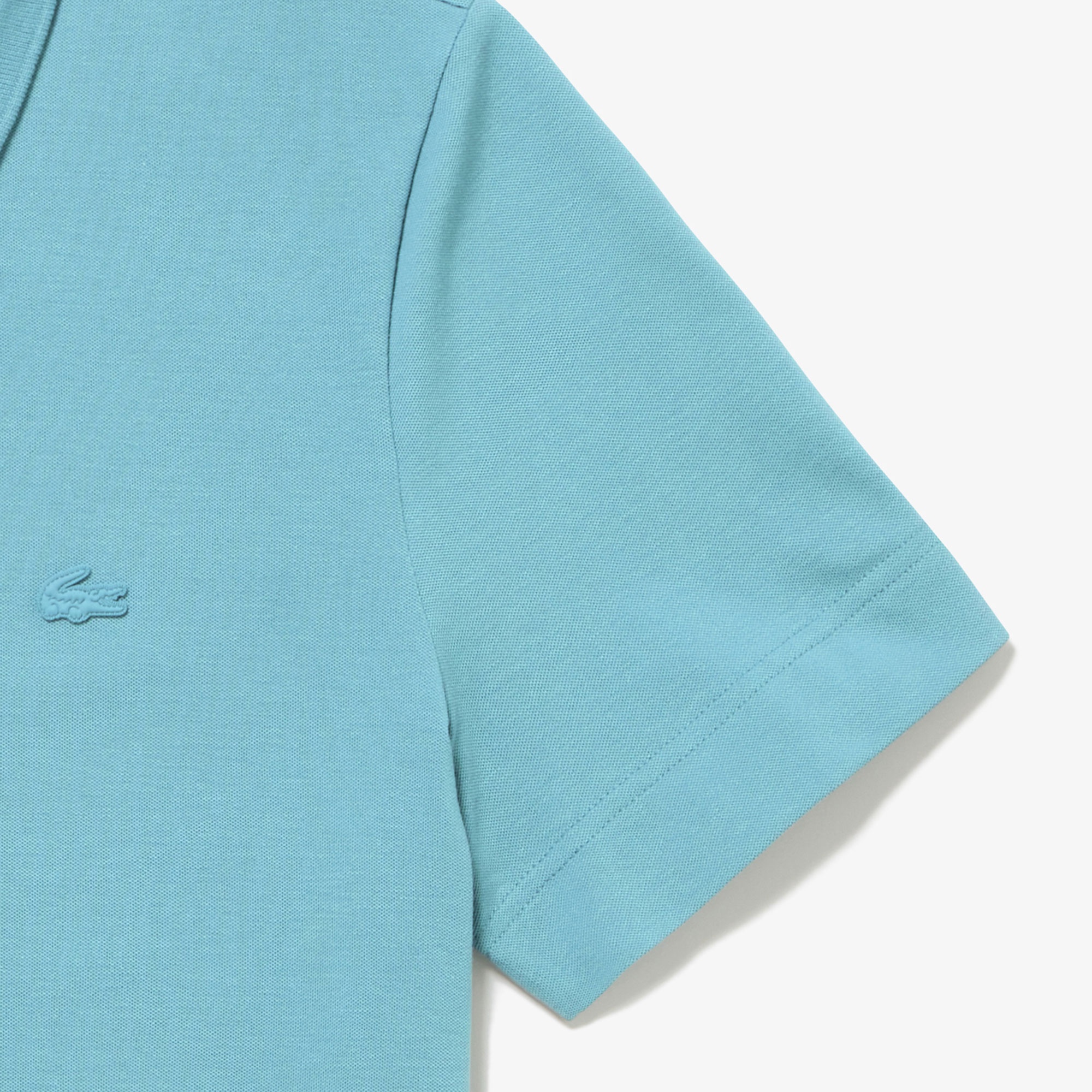 ワントーンストレッチ鹿の子ポロシャツ