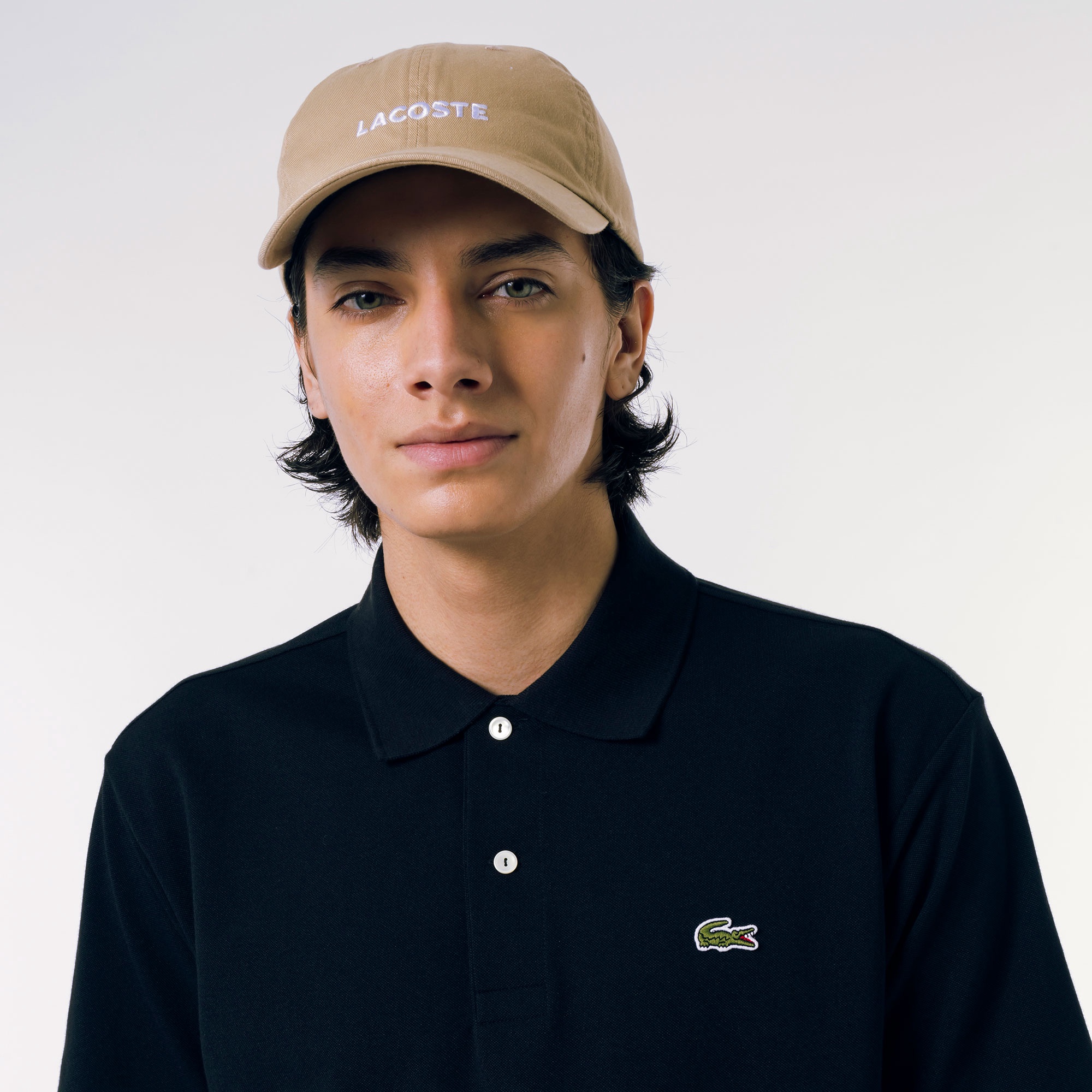 リヨセルブレンドミニマルポロシャツ