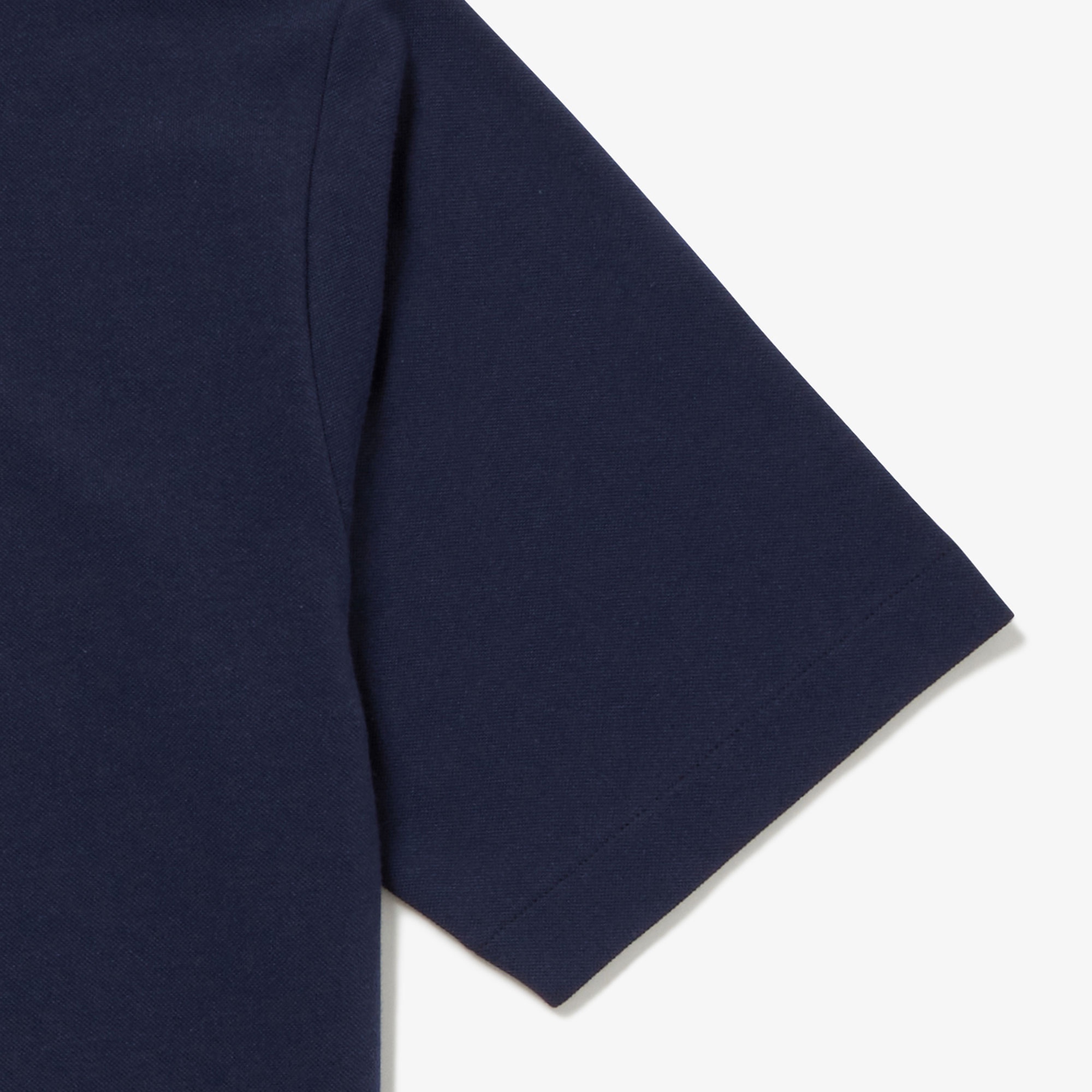 リヨセルブレンドミニマルポロシャツ