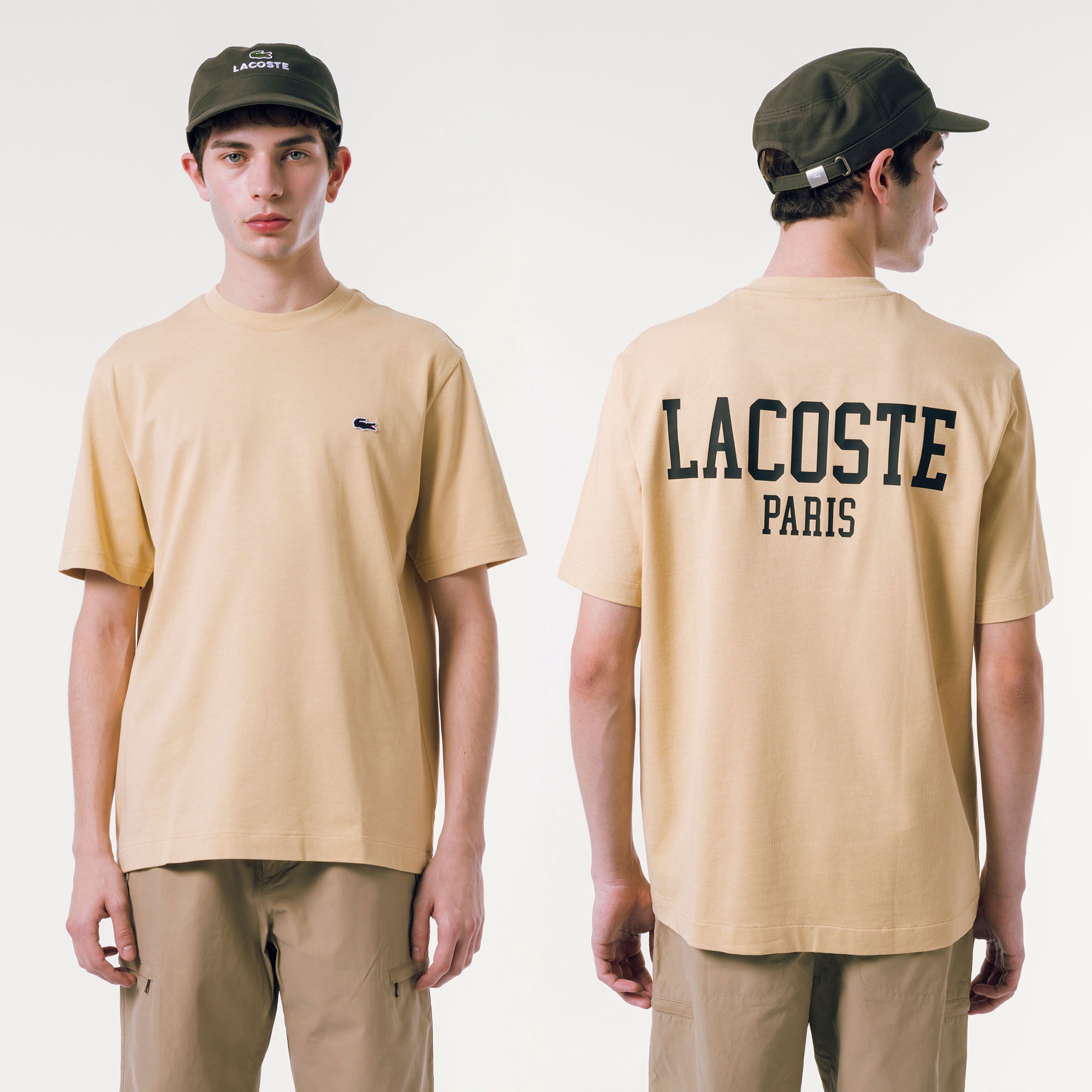 バックプリントベーシックTシャツ