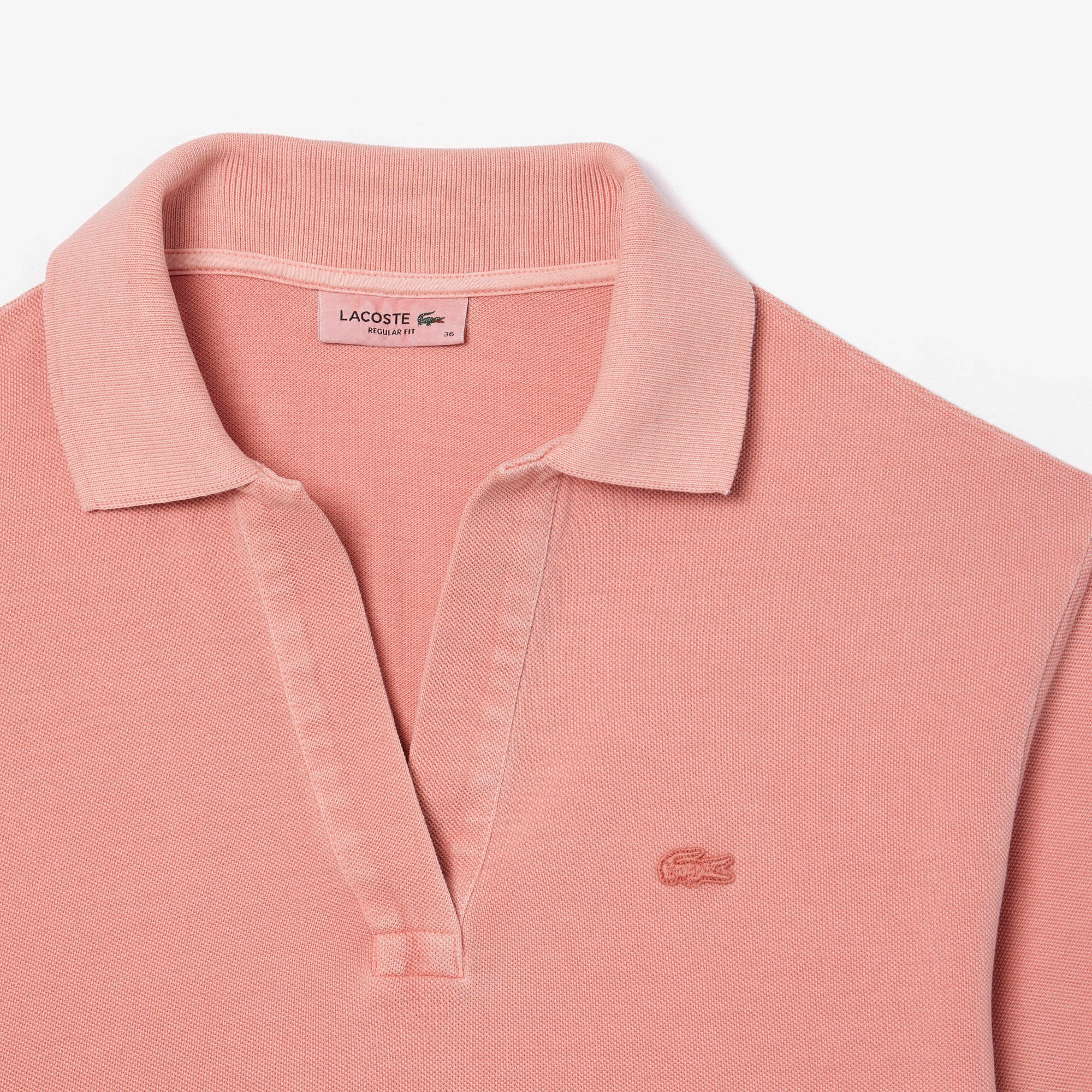 ナチュラルダイスキッパーネックポロシャツ