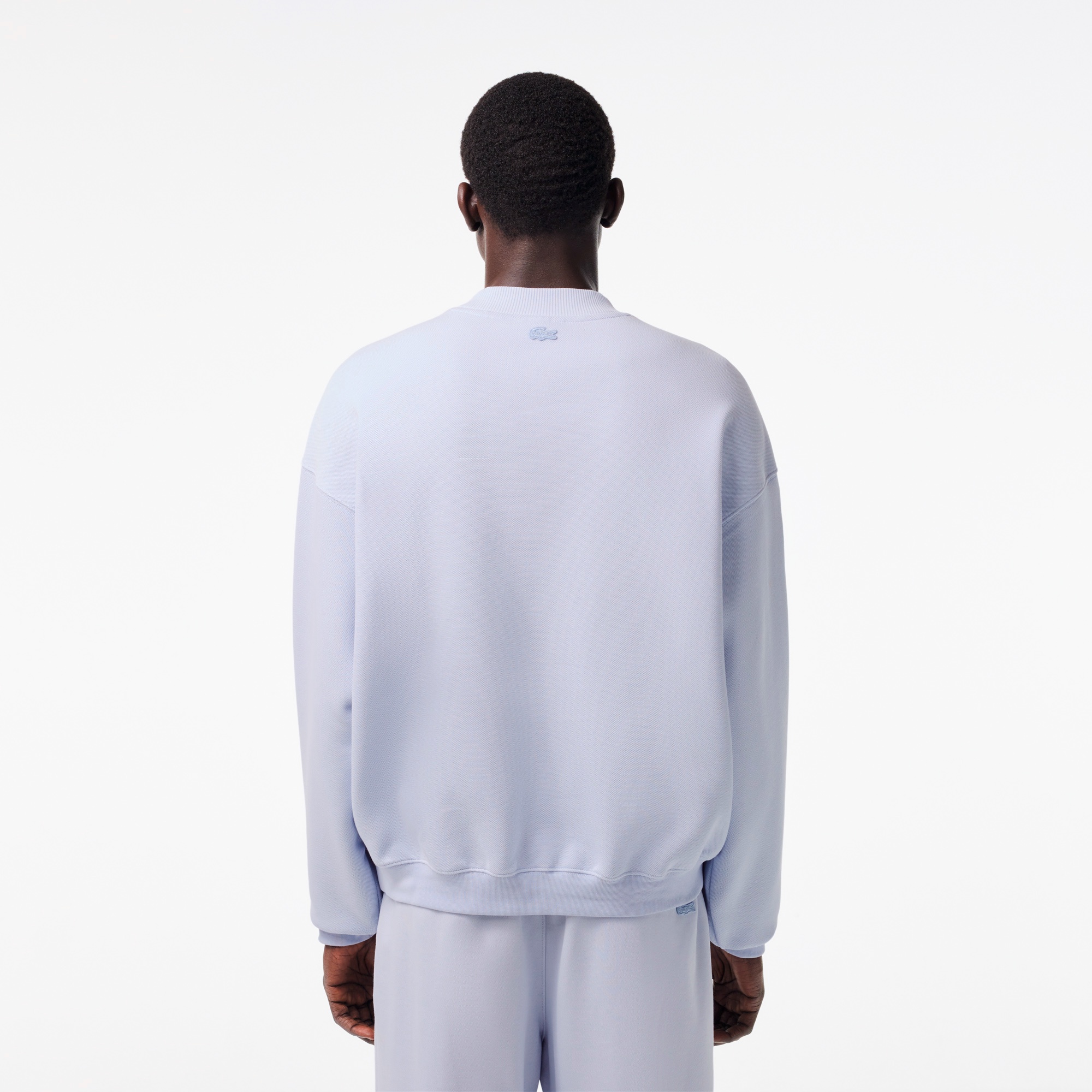 鹿の子スウェットクルーネック