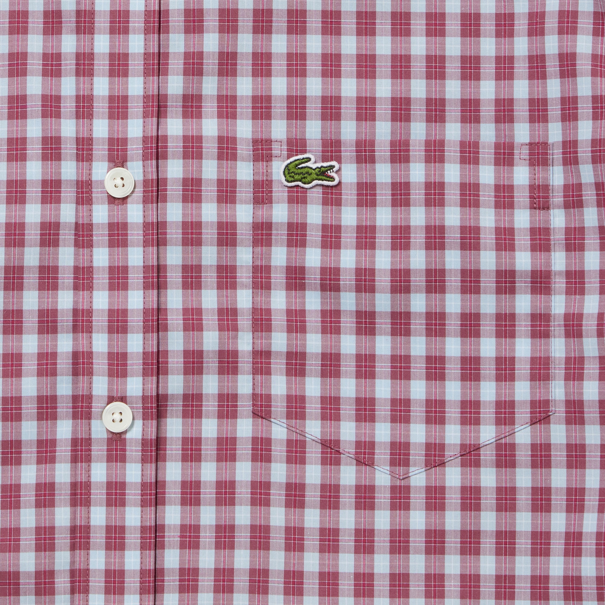 エッセンシャルチェックボタンダウンシャツ