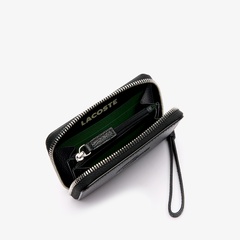 LACOSTE 長財布 NF3958DG LACOSTE 長財布 ラウンドファスナー モノグラム柄 NF3958DG 美品