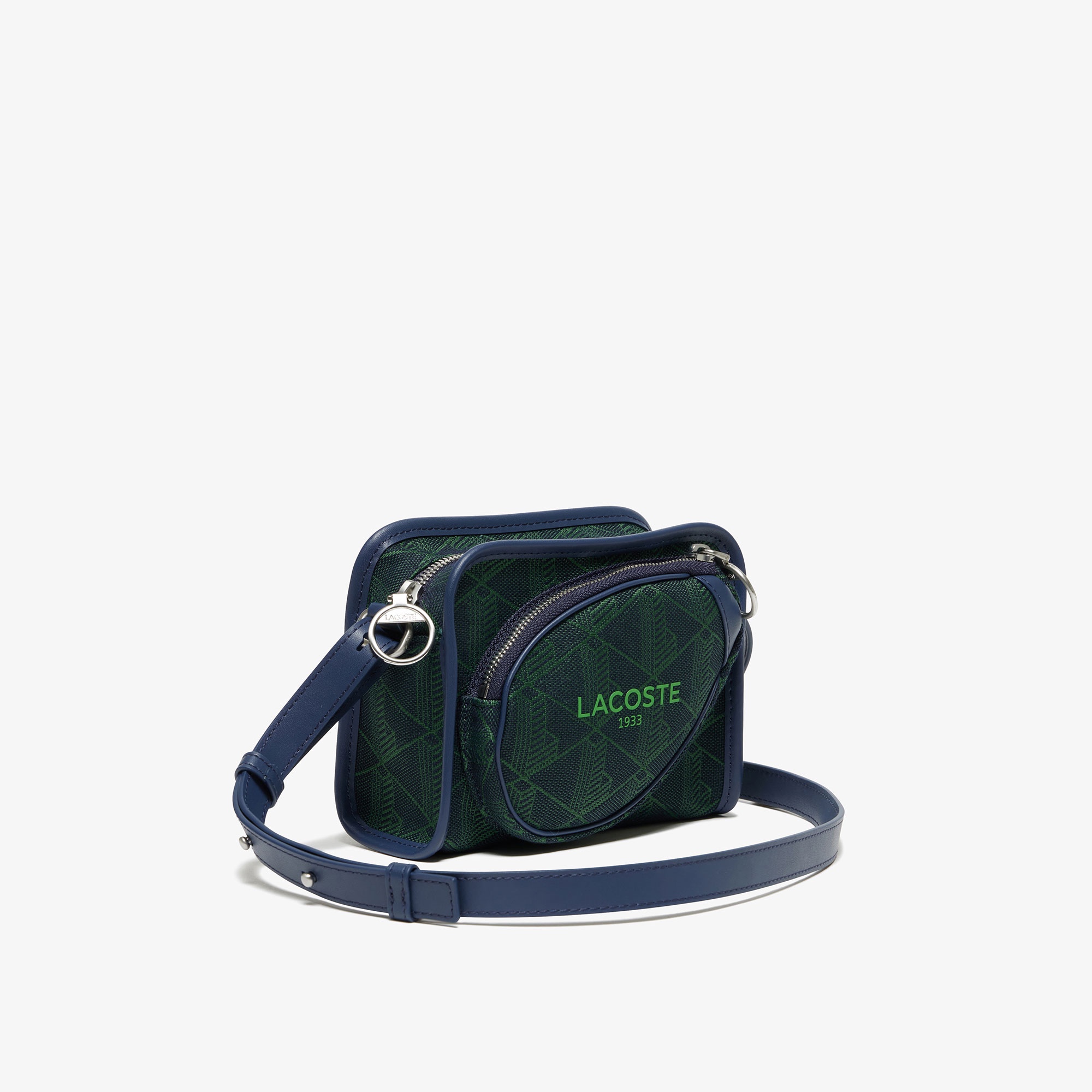 ヘリテージキャンバス ジャガードモノグラムショルダーバッグ