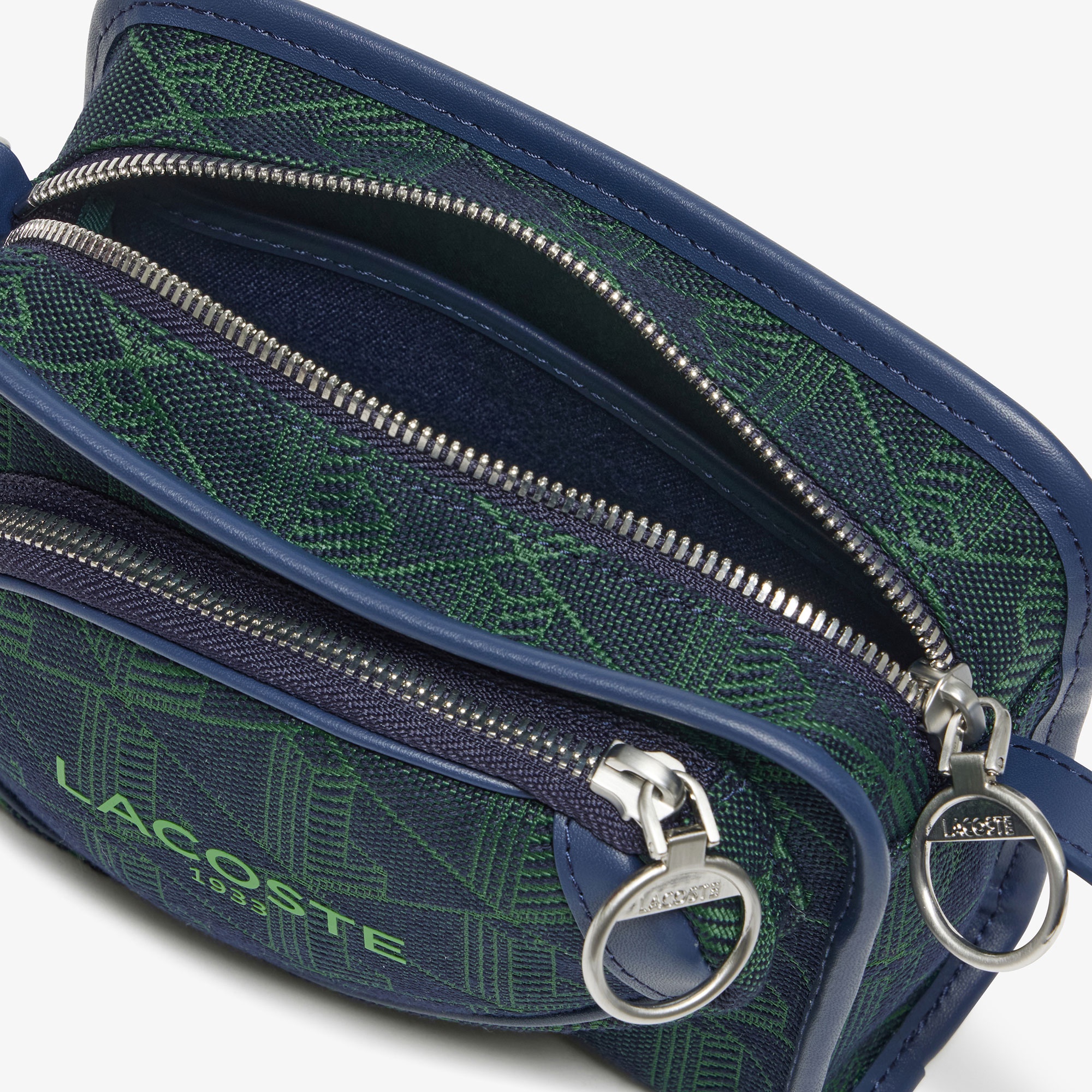 ヘリテージキャンバス ジャガードモノグラムショルダーバッグ