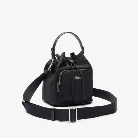 LACOSTE★IZZIE BUCKET BAG★プチピケPVC★デイリーバッグ LACOSTE☆IZZIE BUCKET BAG☆プチピケPVC☆デイリーバッグ