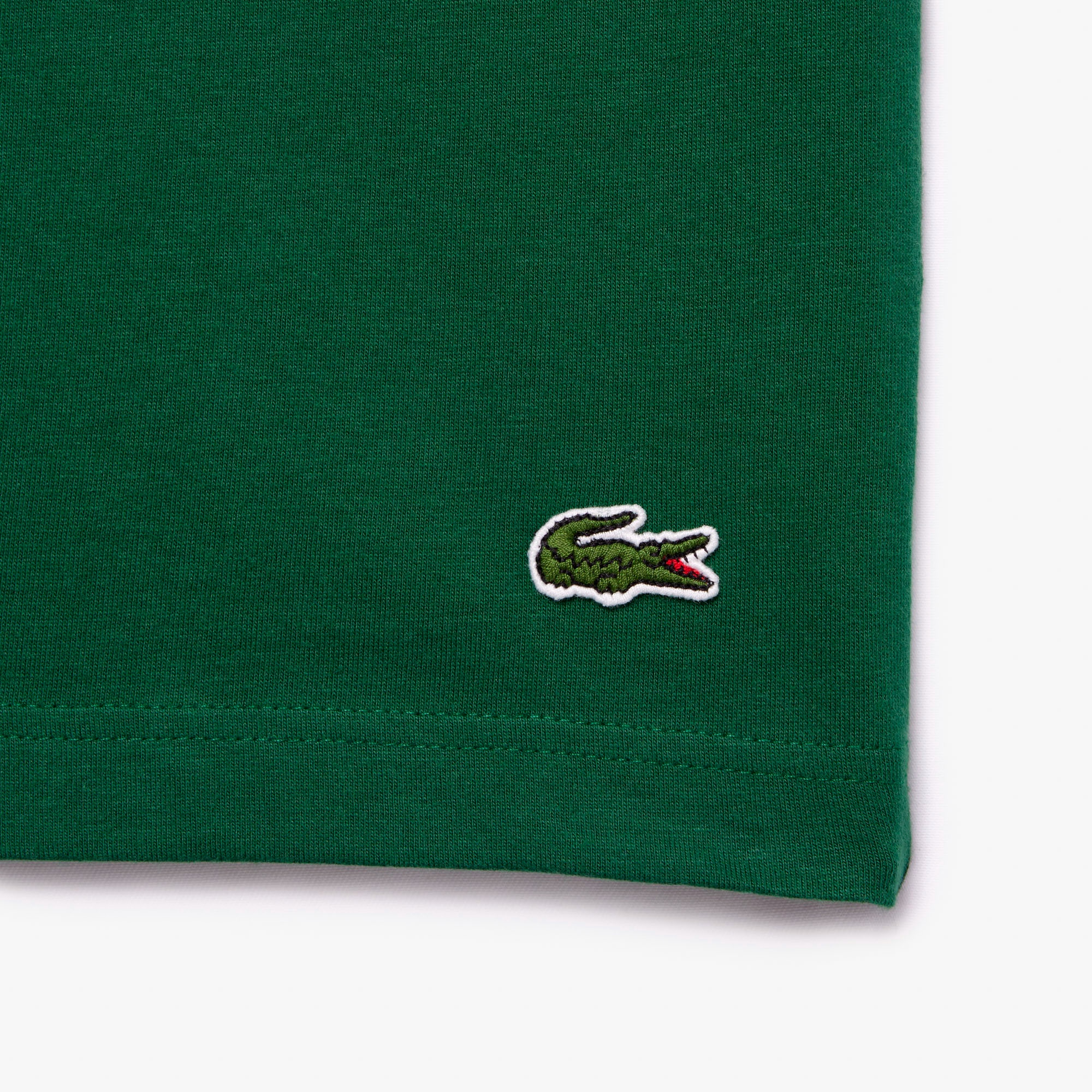 ワニロゴグラフィックプリントTシャツ