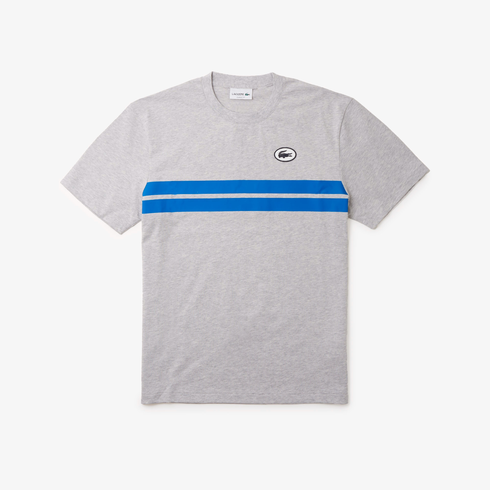 Lacoste★半袖 クルーネック ロゴ バックプリント Tシャツ★白★ LACOSTE ラコステ バックプリントベーシックTシャツ TH4705-99