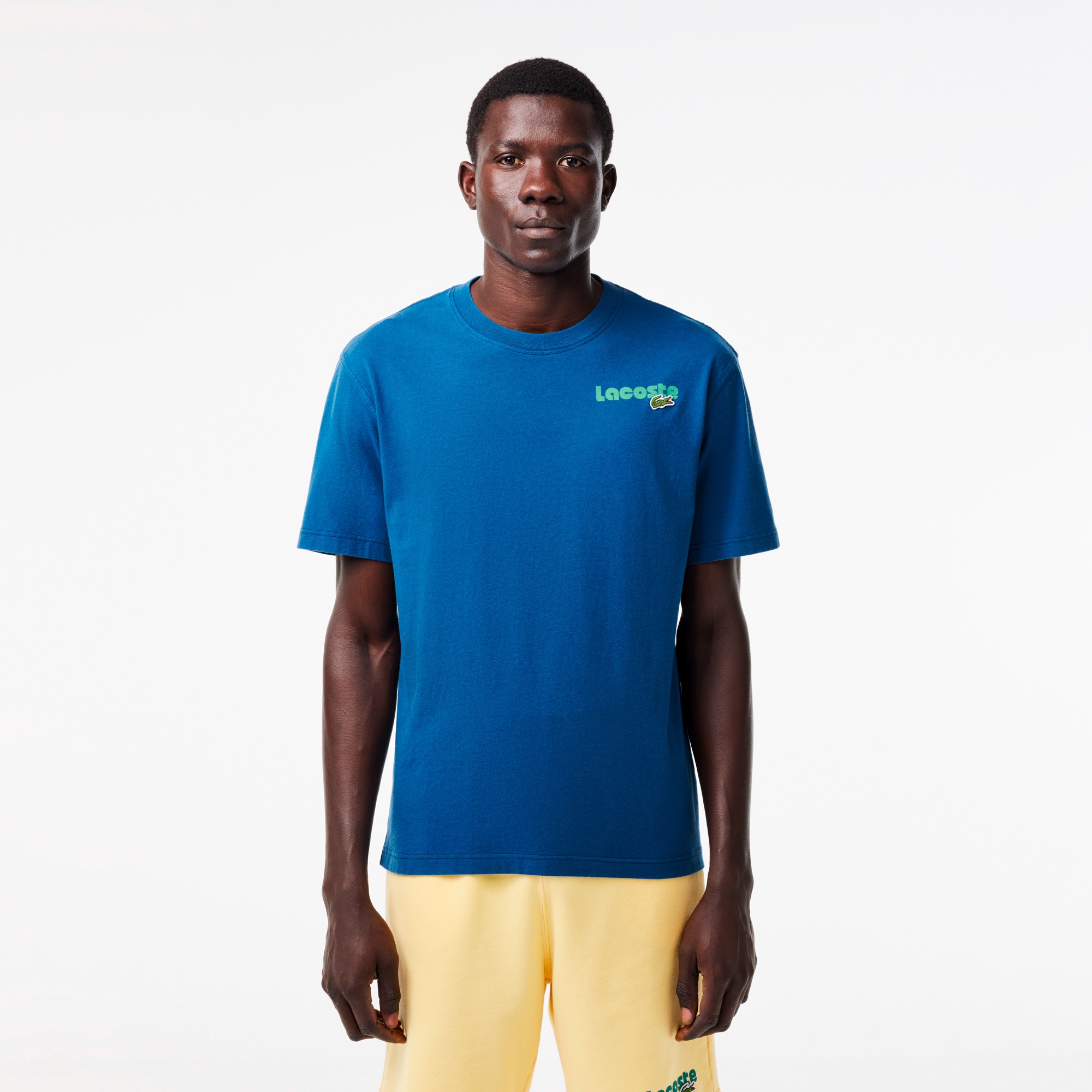 【LACOSTE】ラコステ リピート バックプリント ロゴ Tシャツ LACOSTE / ラコステ リピートネームバックプリントTシャツ