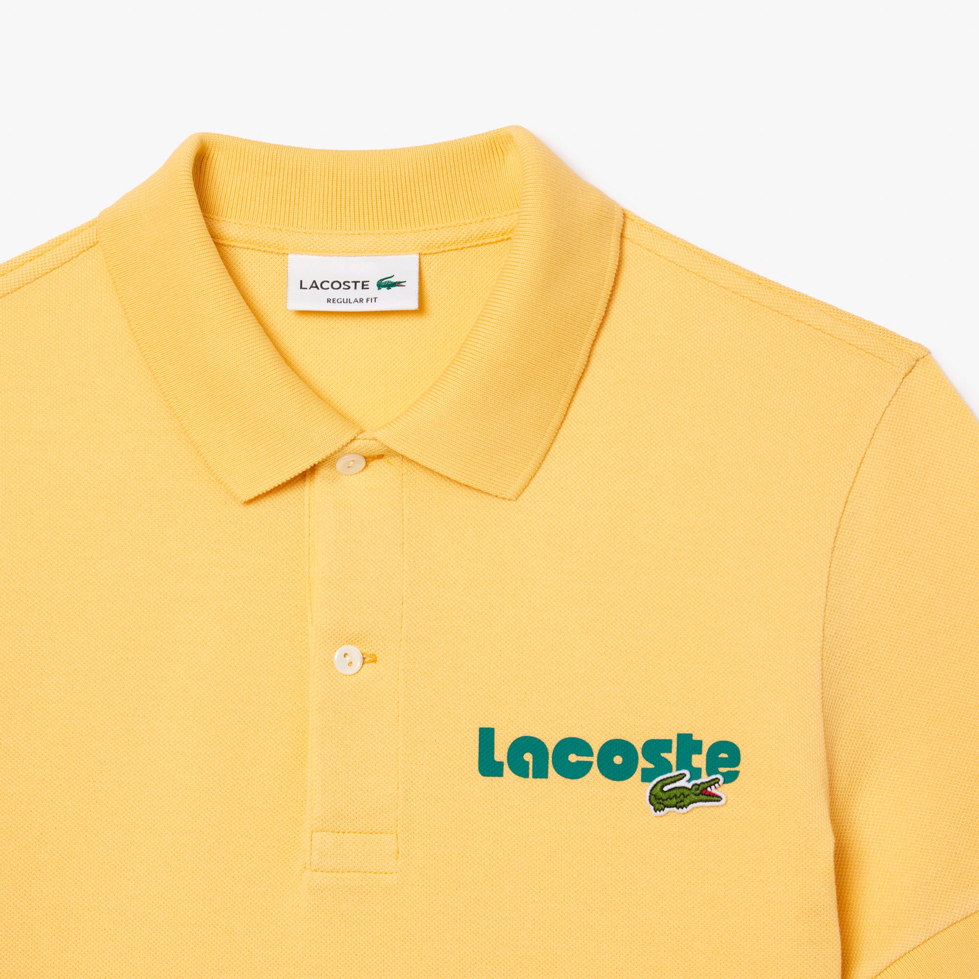 ネームプリントウォッシュドポロシャツ