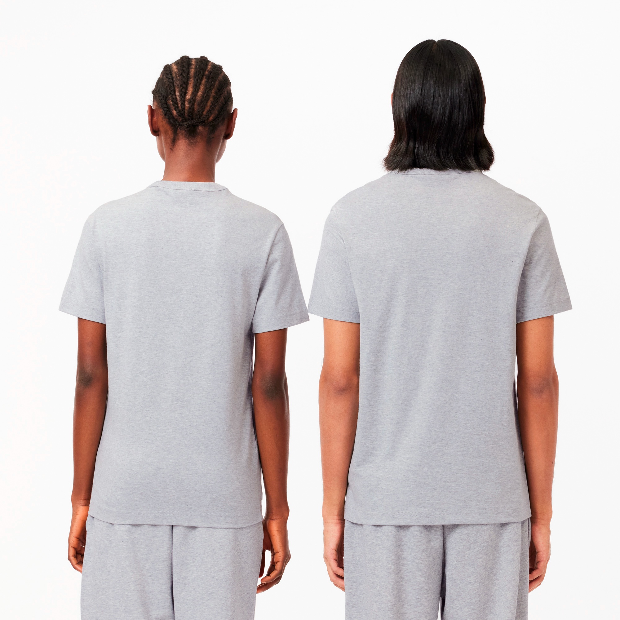 メッセージプリントバインダーネックTシャツ