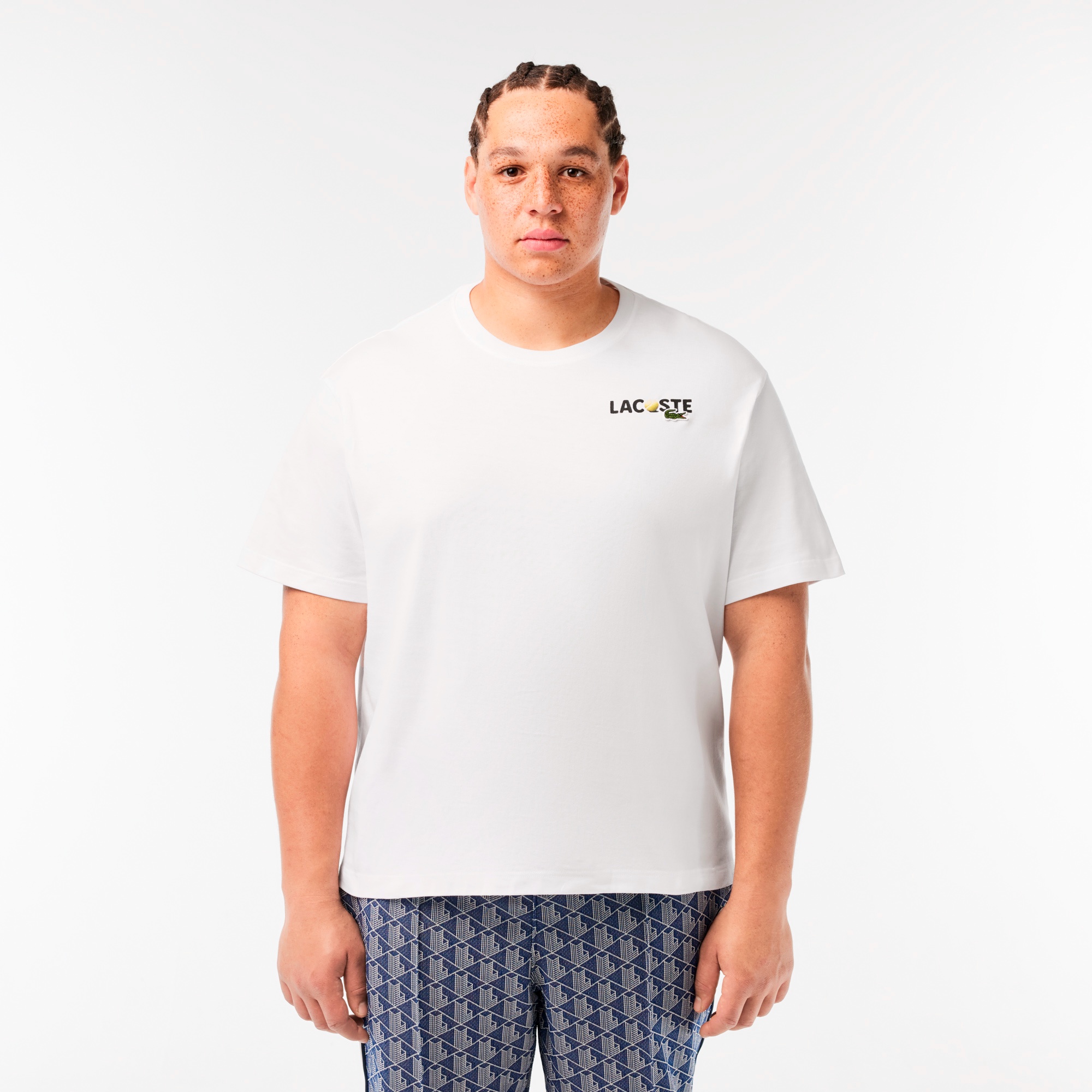 ルネ・ラコステグラフィックパックプリントTシャツ