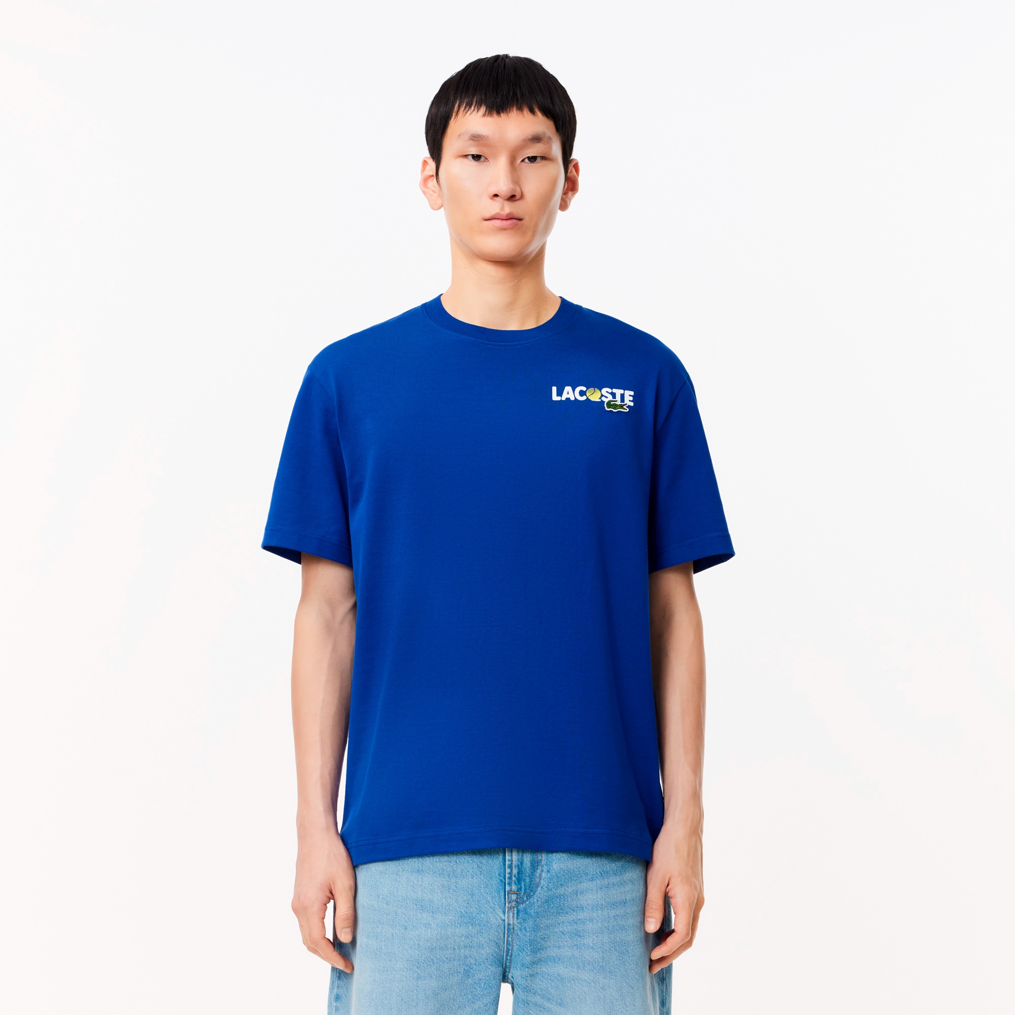 ルネ・ラコステグラフィックパックプリントTシャツ