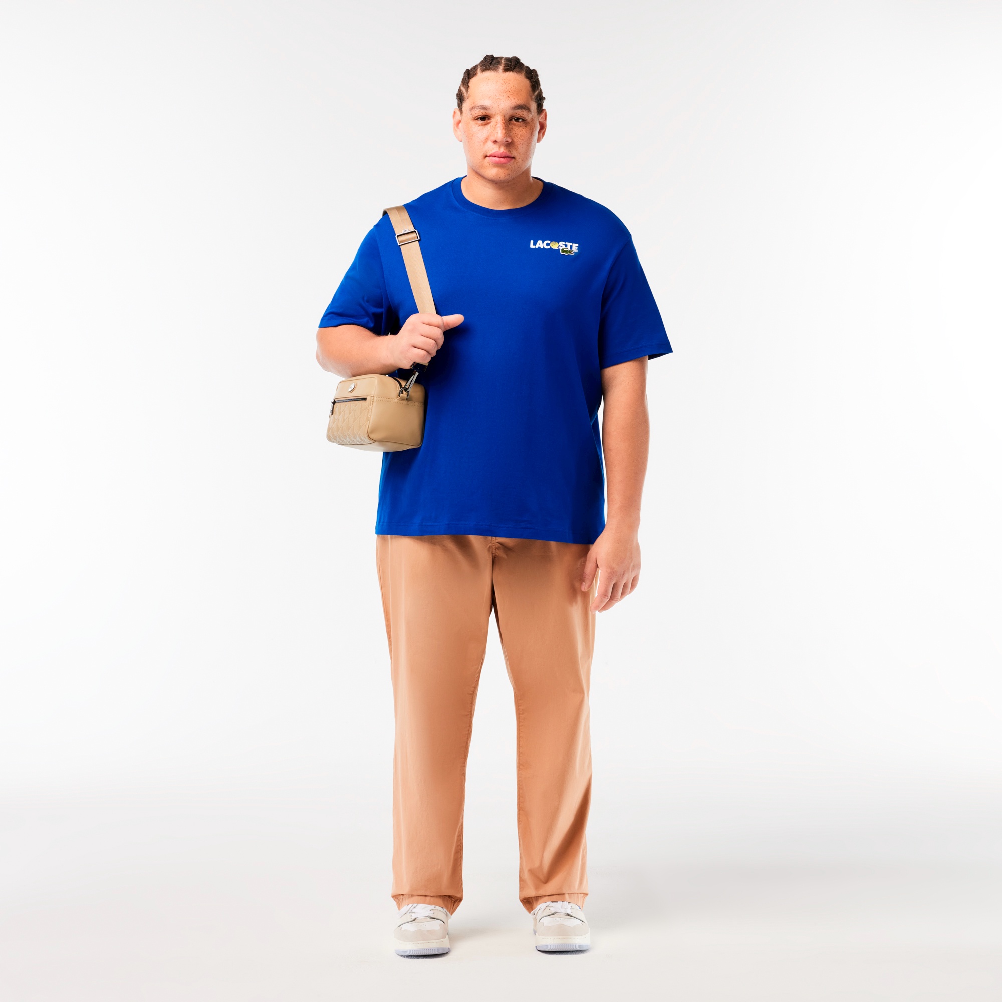 ルネ・ラコステグラフィックパックプリントTシャツ