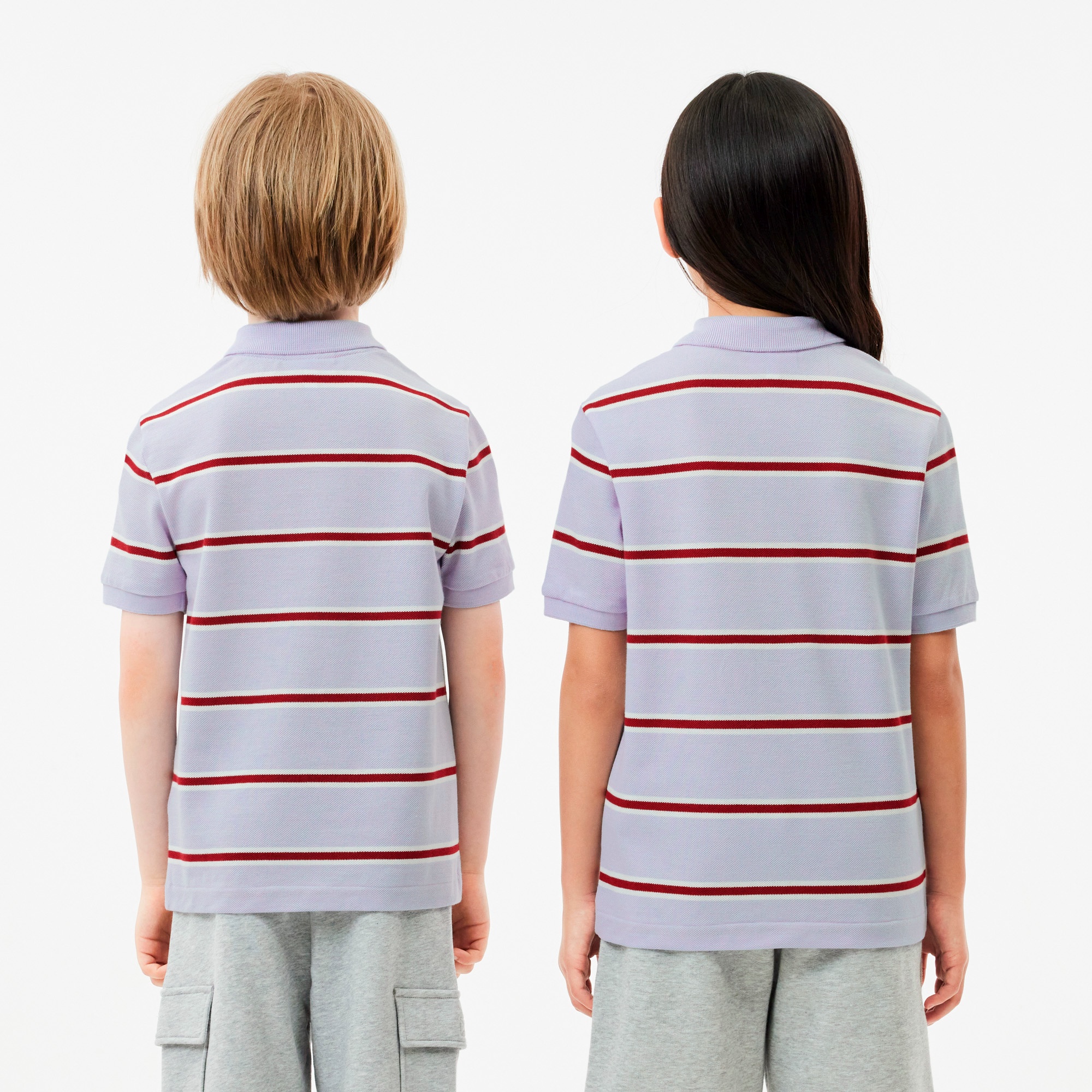 BOYS ベーシックボーダーポロシャツ