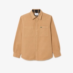 ラコステ ベロア ジャージ ジャケット オレンジ ユニセックス ラコステ LACOSTE モノグラムジャカードトラックジャケット