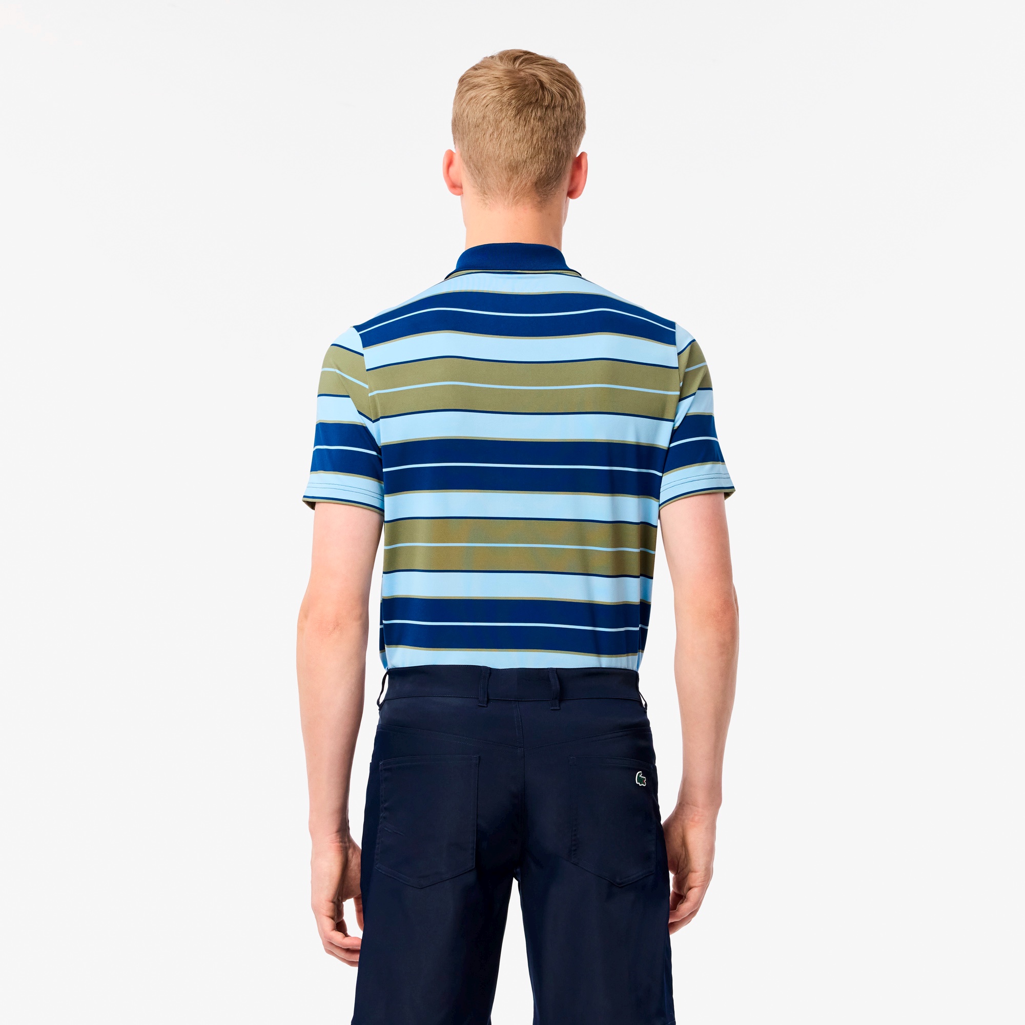 マルチカラーボーダーウルトラドライポロシャツ