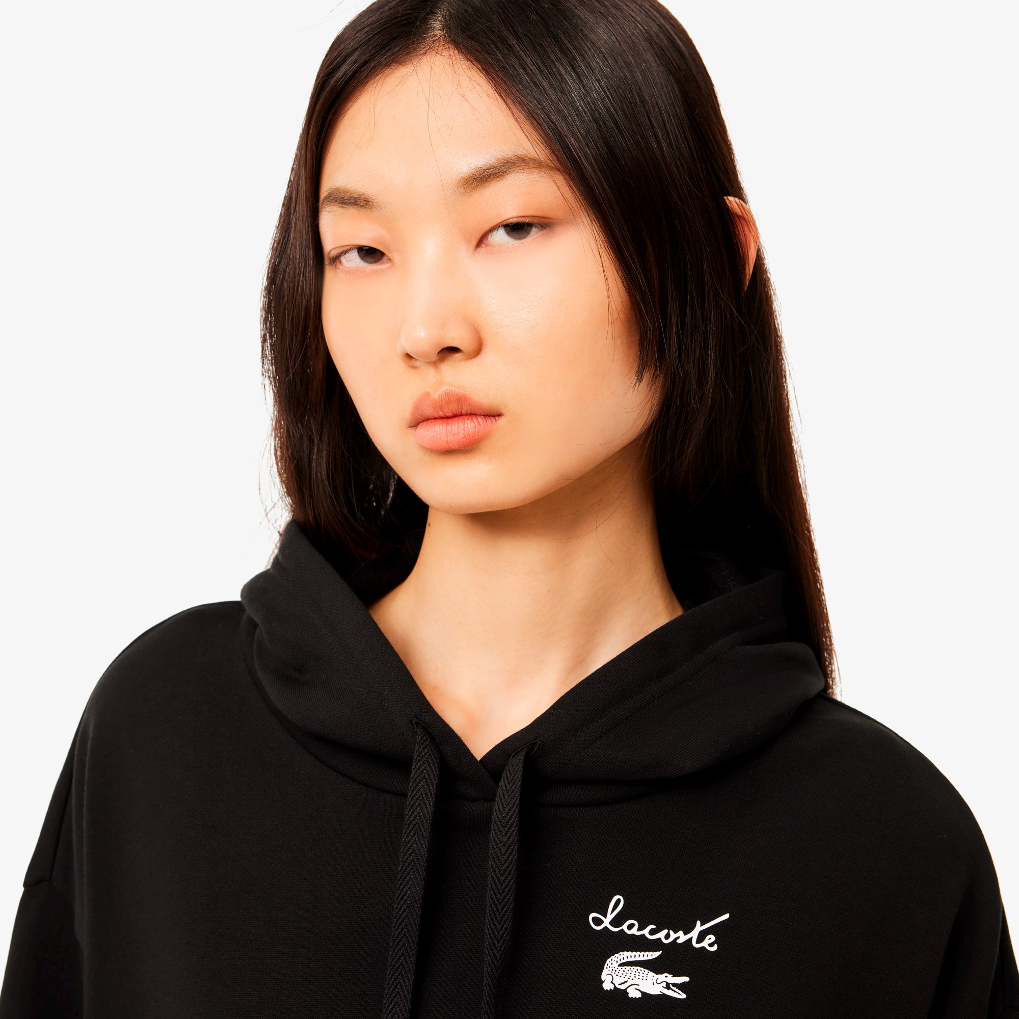 オーバーサイズスウェットフーディードレス