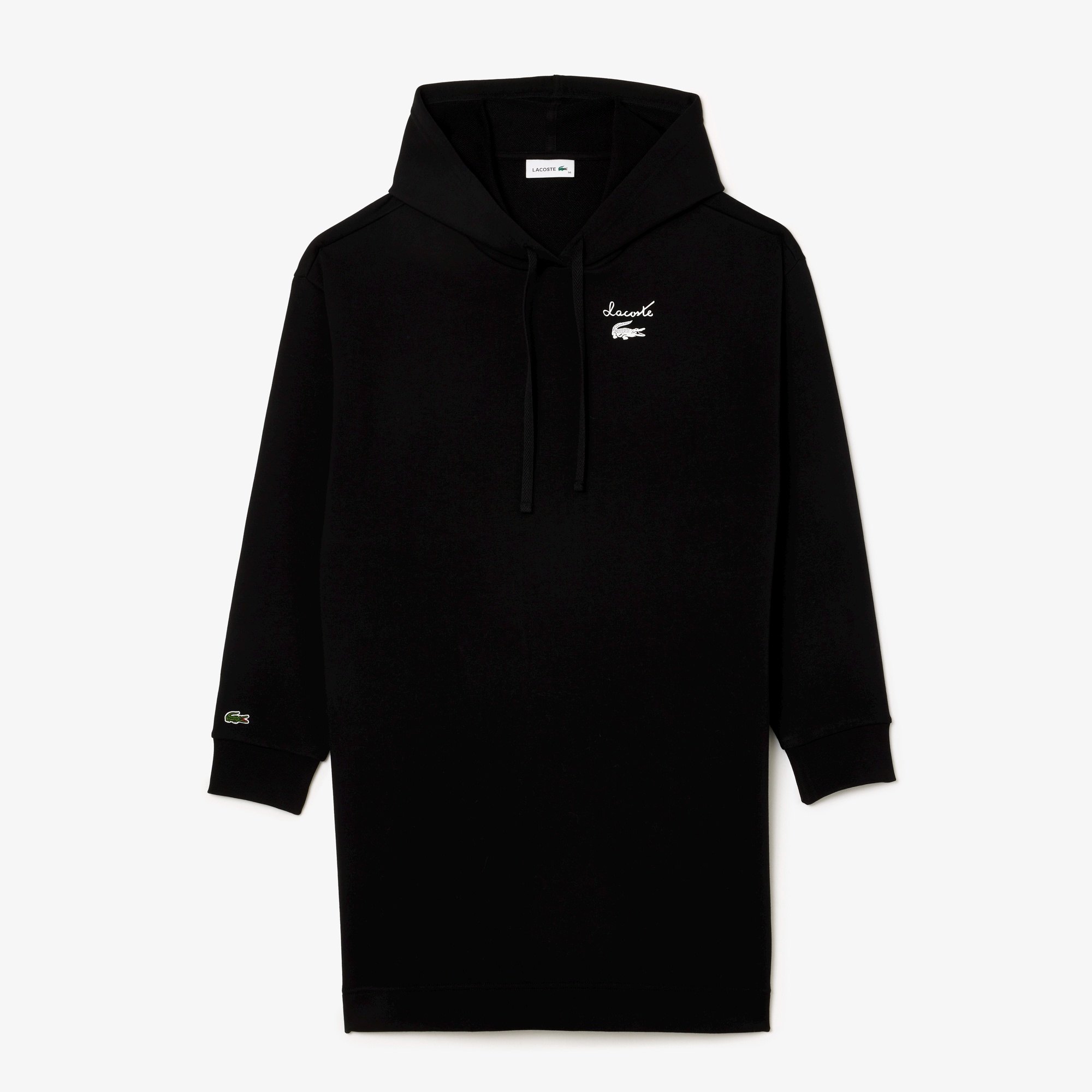 オーバーサイズスウェットフーディードレス