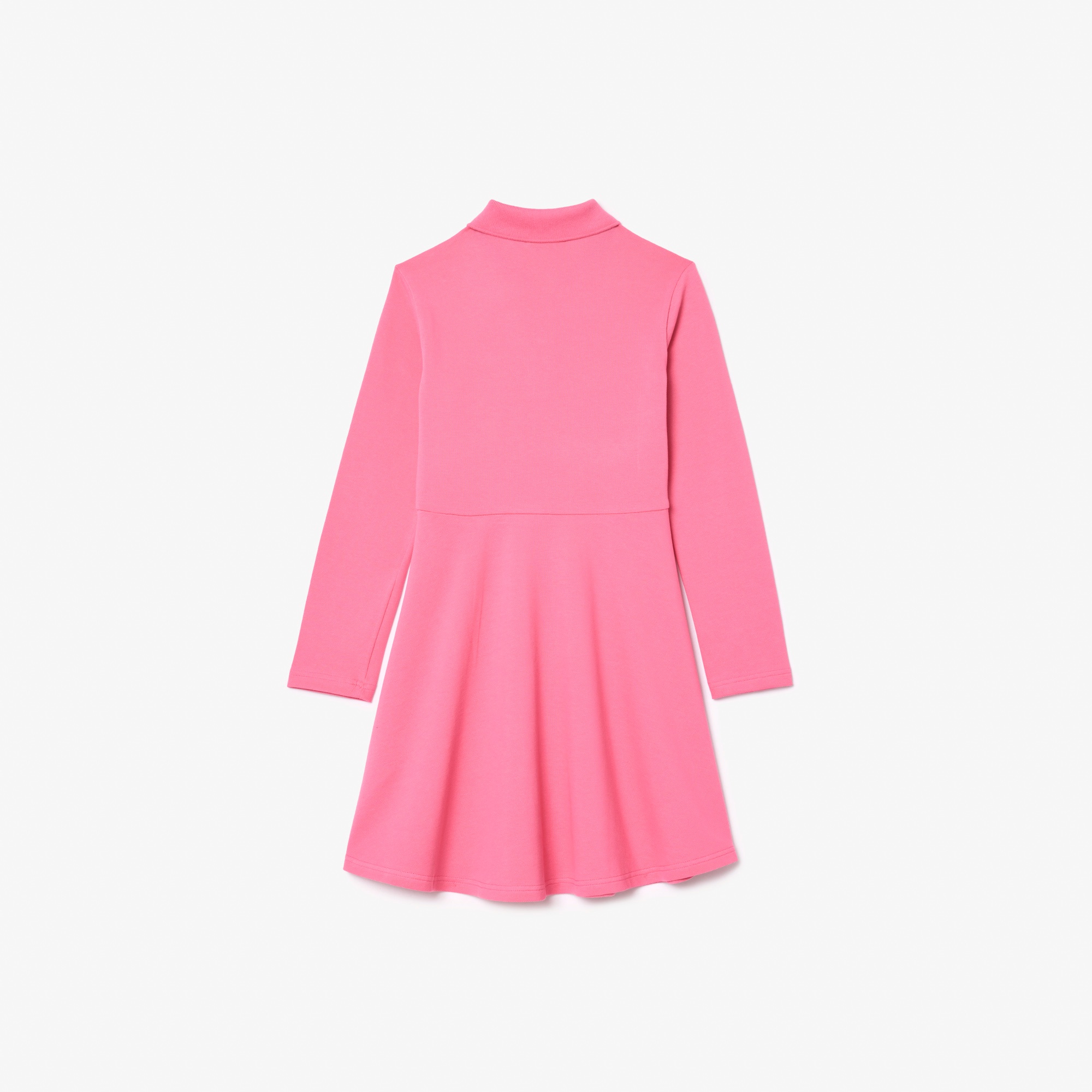 GIRLS鹿の子地ポロドレス