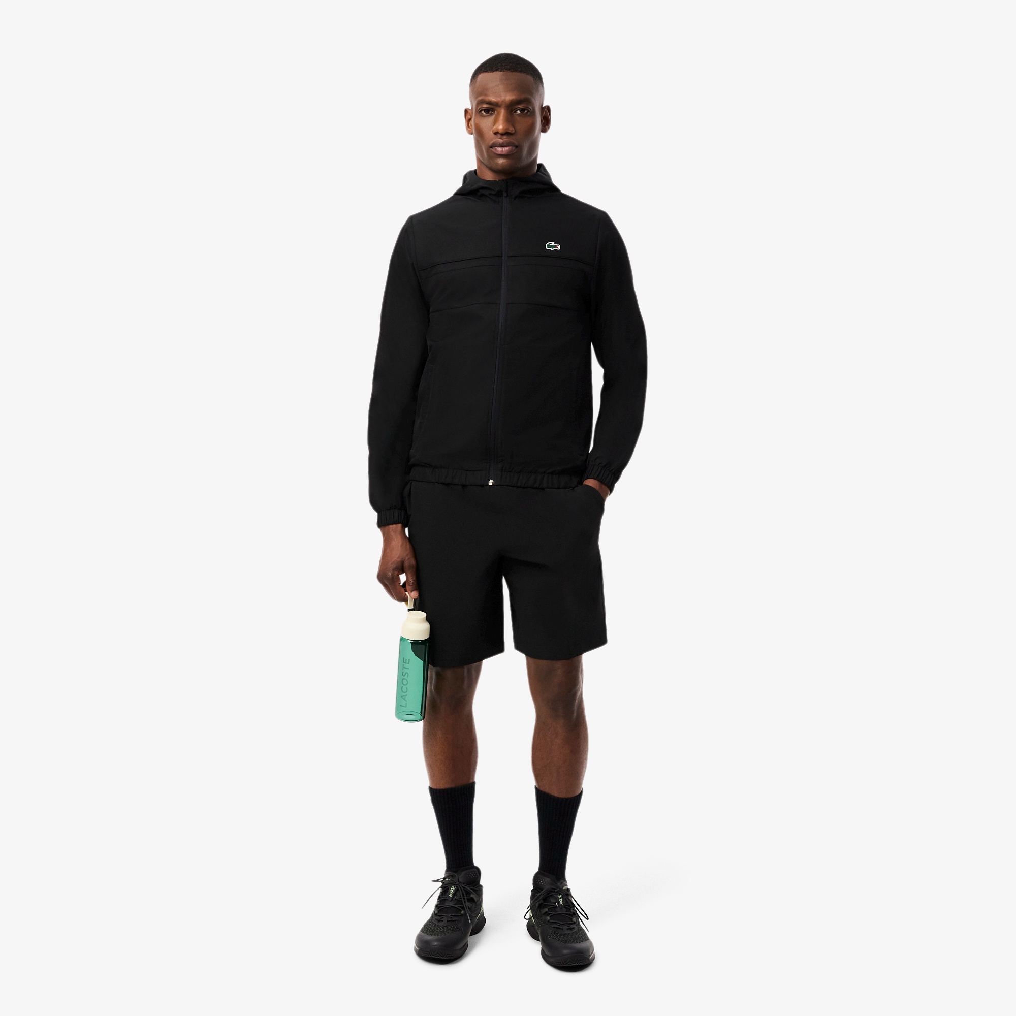ラコステスポーツ テニス ショーツ グローブプリントスイムショーツ MH1873 - ラコステ（LACOSTE
