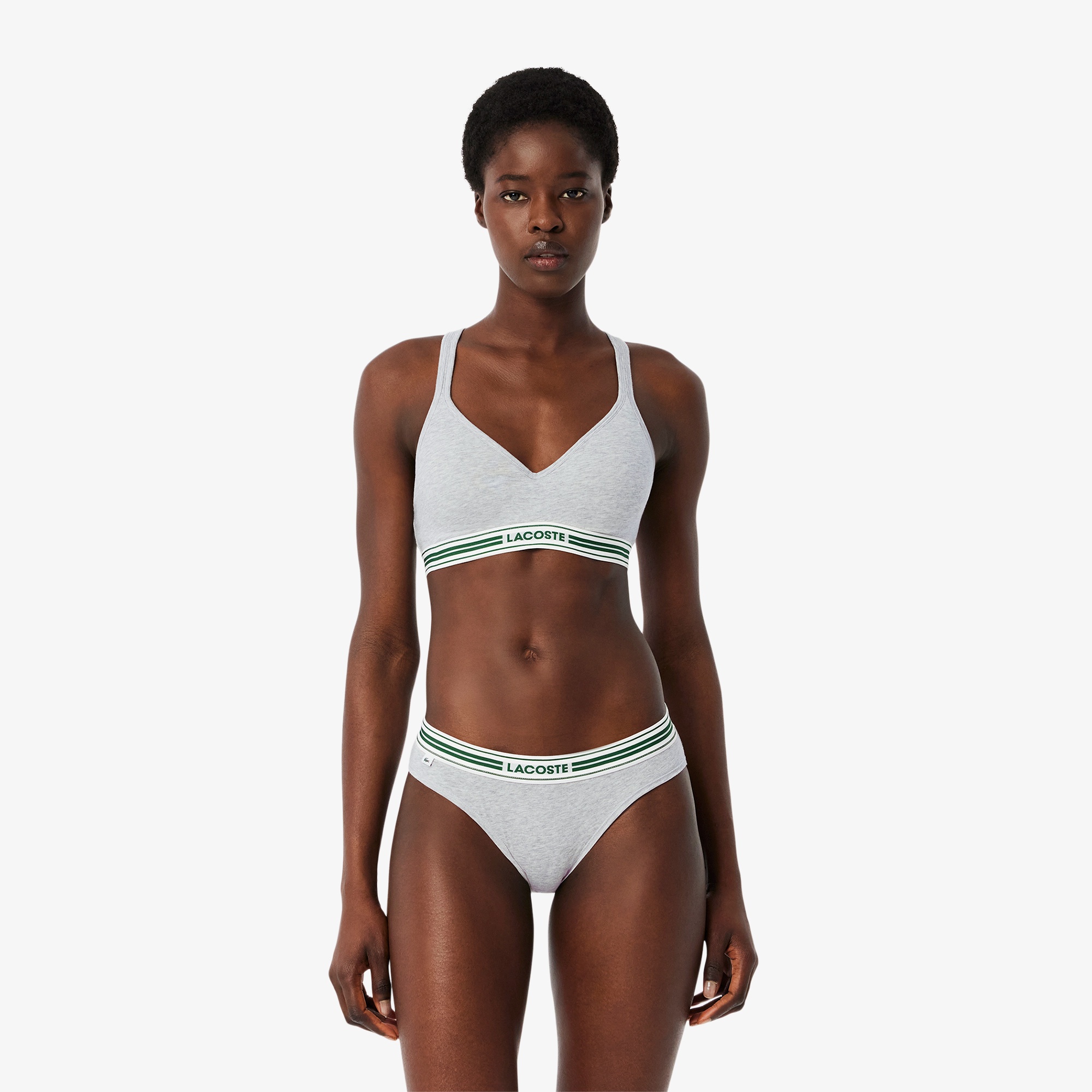 ストライプバンドスリムパッドブラレット