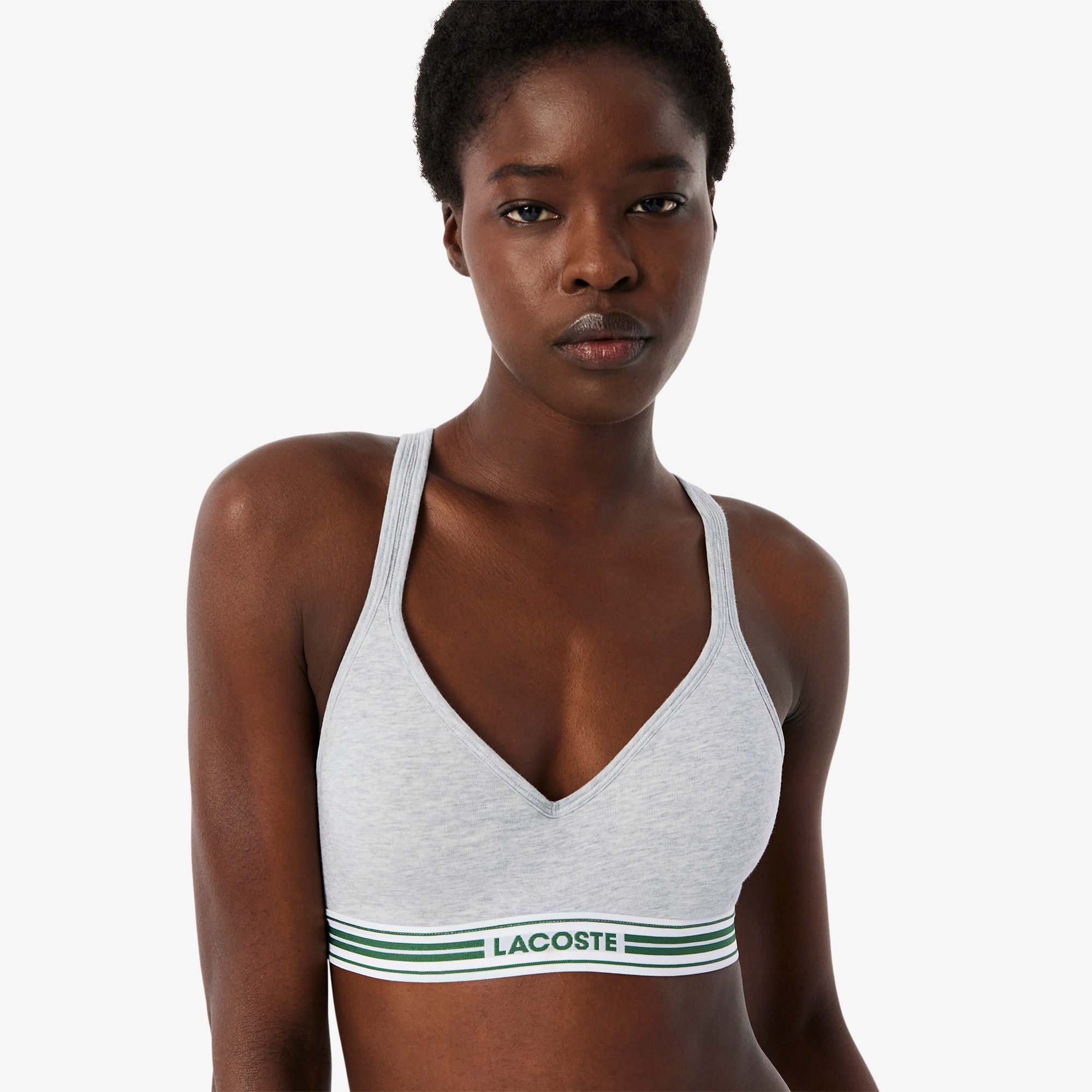 ストライプバンドスリムパッドブラレット