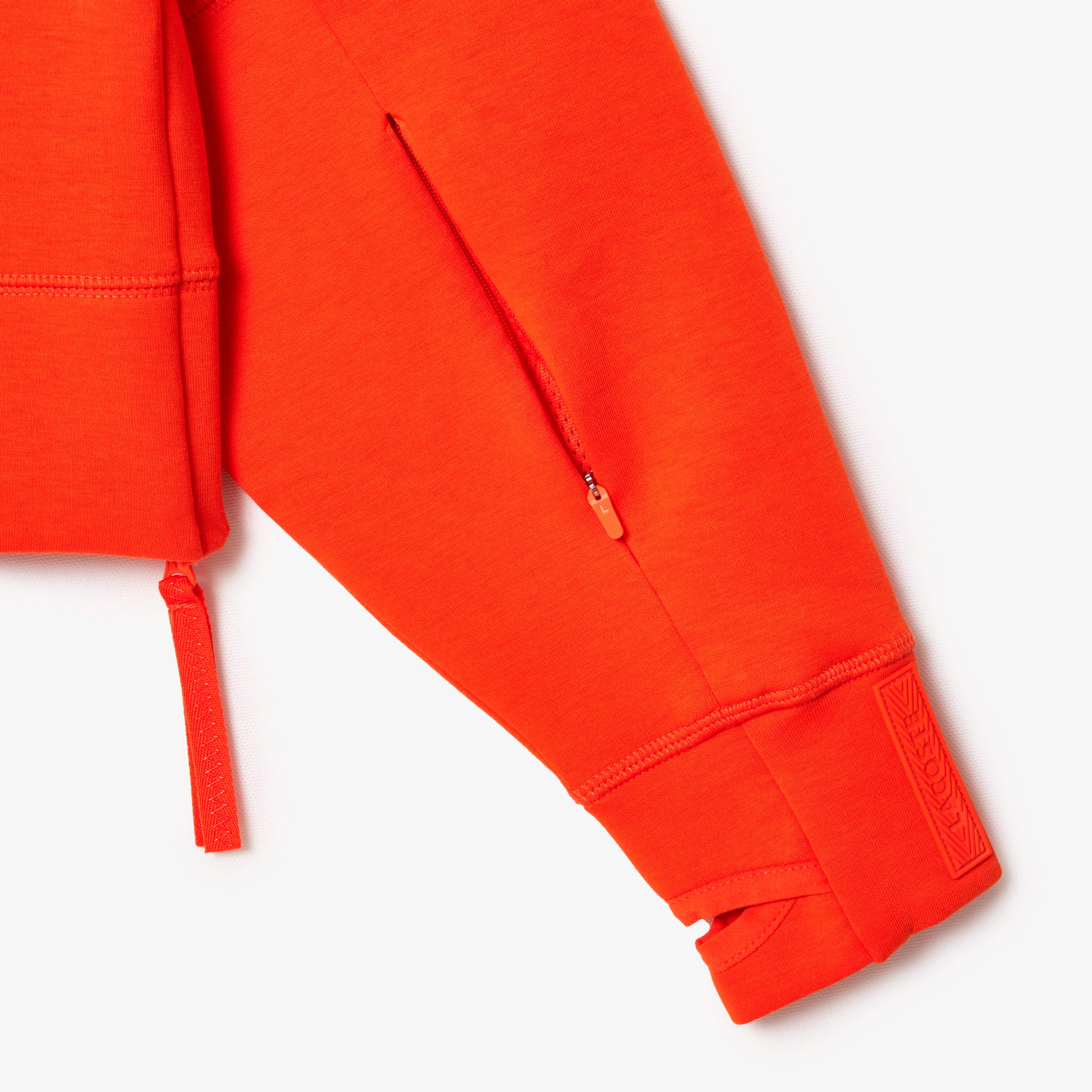 ワイド＆クロップドフードスウェット