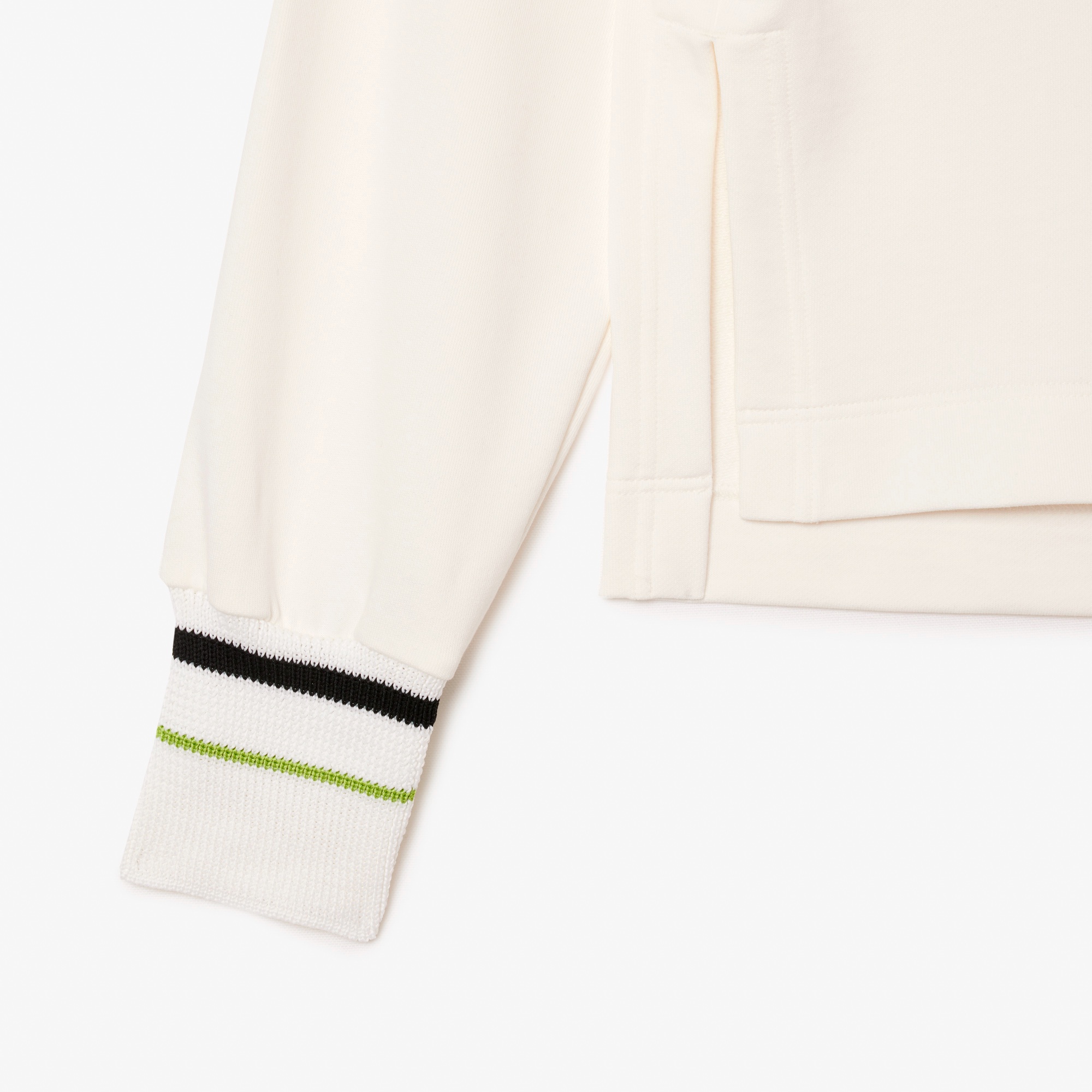 フランスメイドサイドスリットクルーネックスウェット