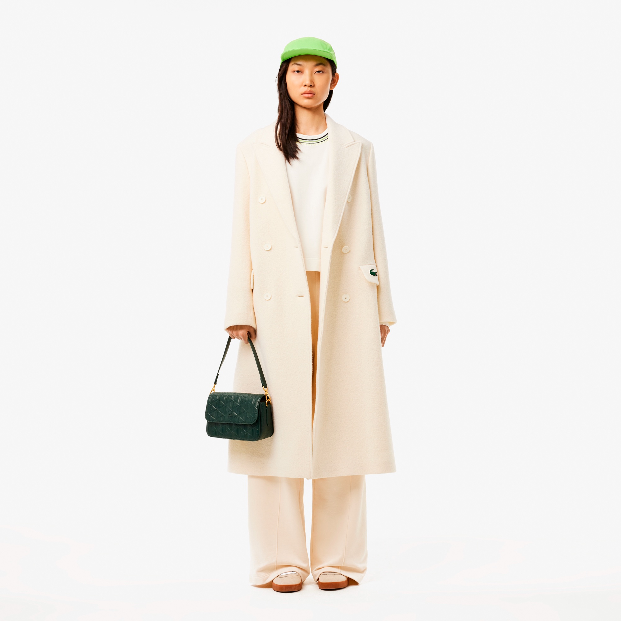 フランスメイドサイドスリットクルーネックスウェット