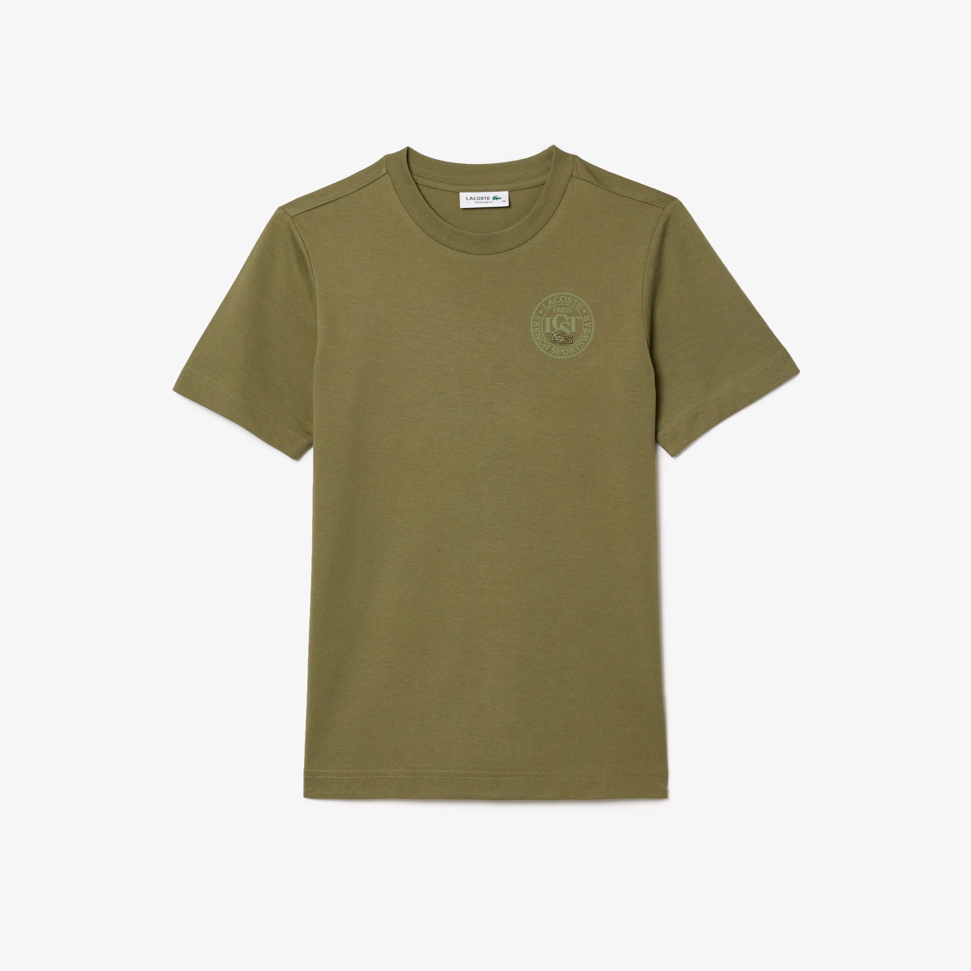 3DサークルロゴプリントTシャツ
