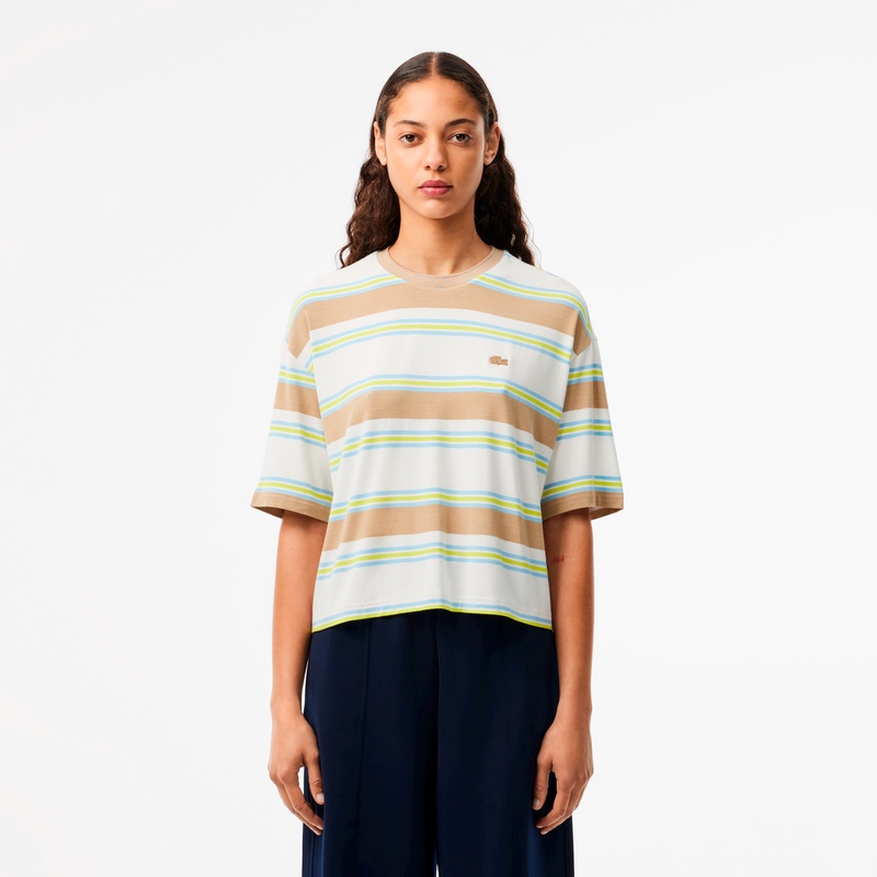 新品】LACOSTE SPORT ロディック テニスシャツ ボーダー LACOSTE Andy