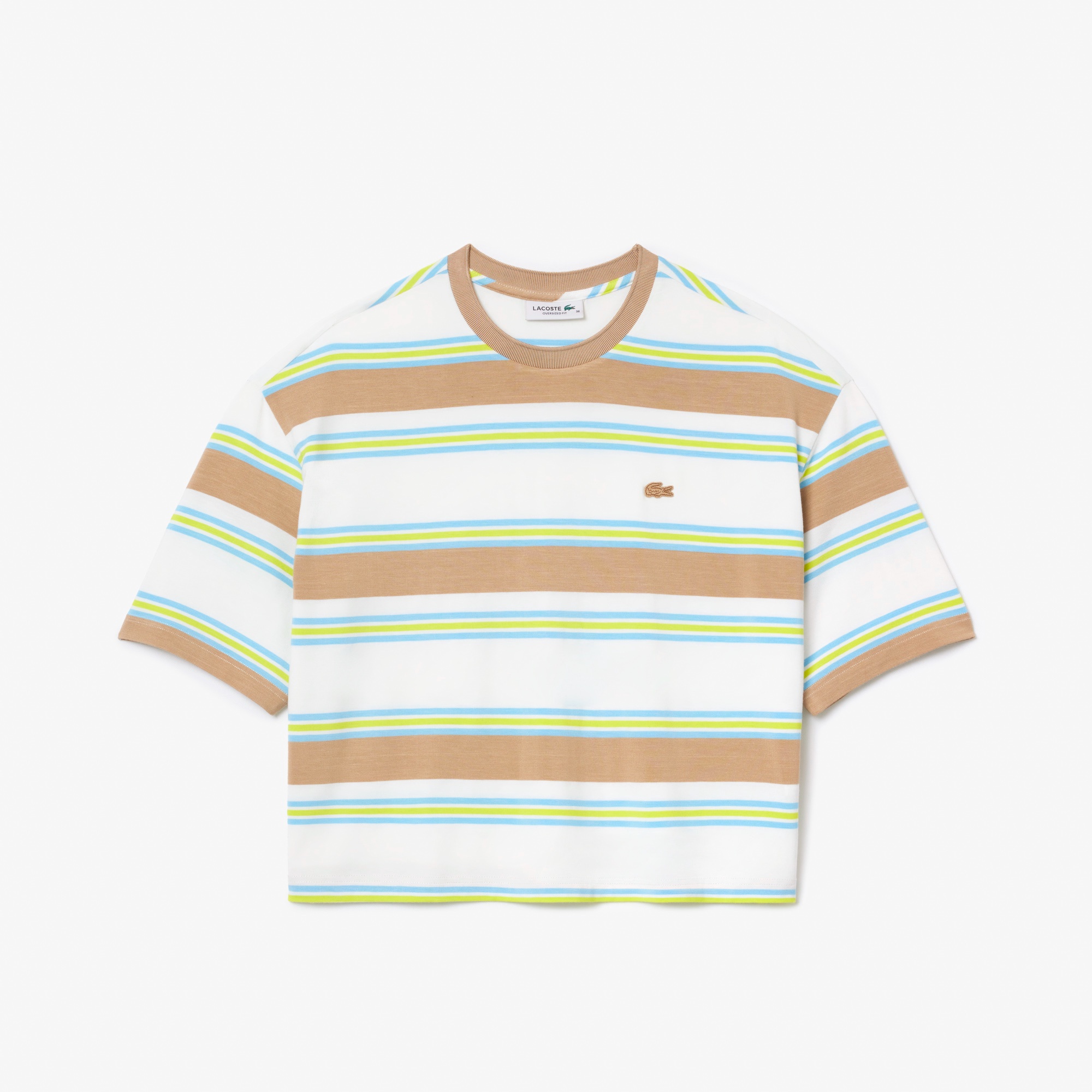 レーヨンボーダーTシャツ