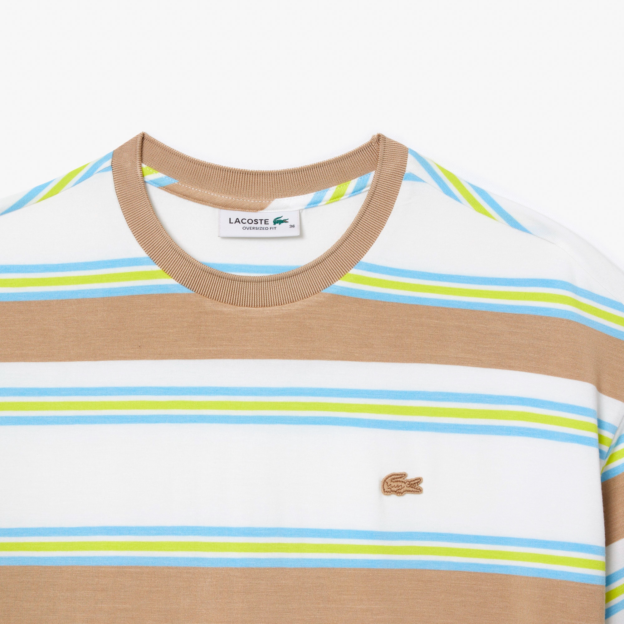 レーヨンボーダーTシャツ