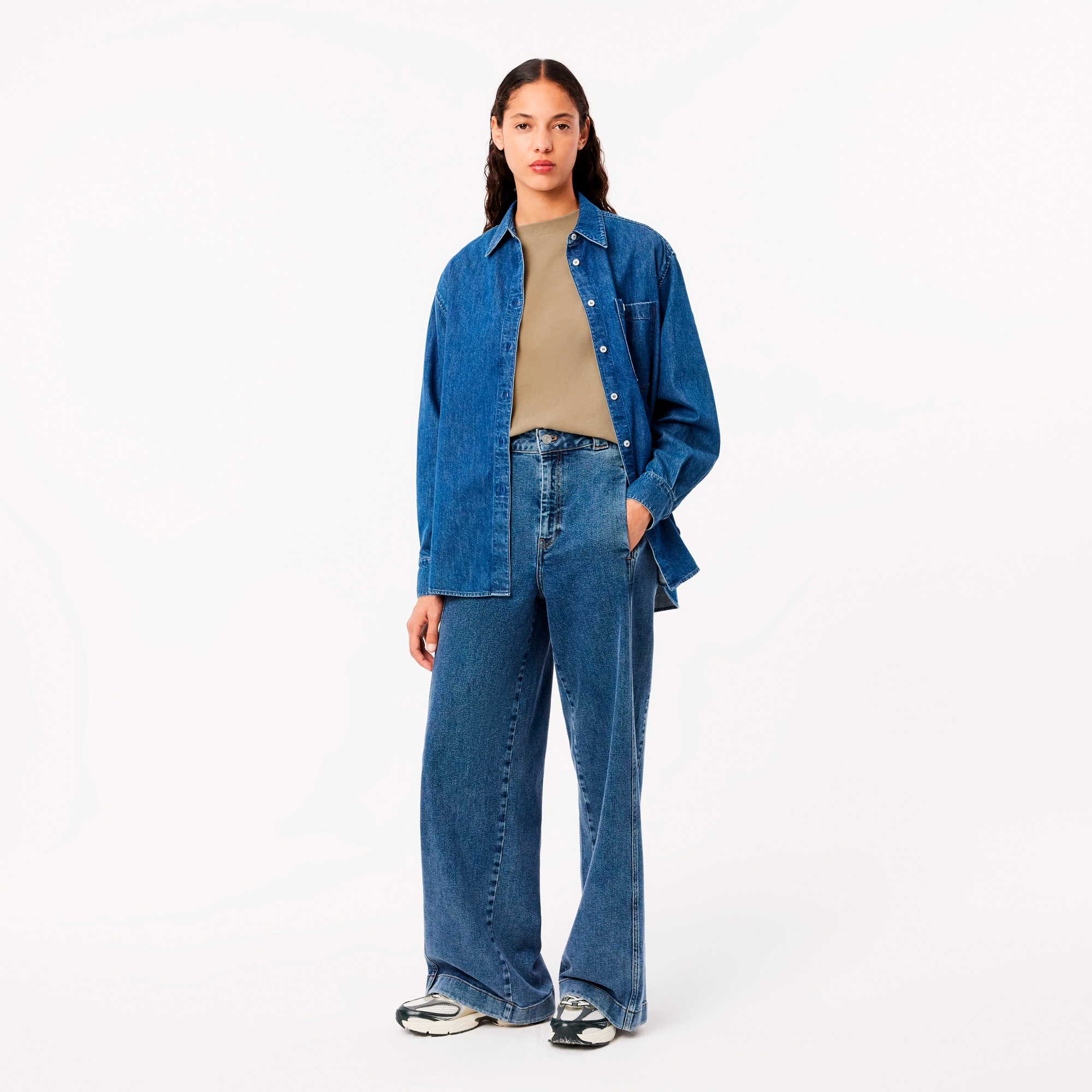 テニスボールパッチウォッシュドTシャツ