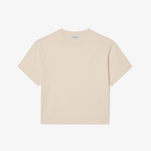 テニスボールパッチウォッシュドTシャツ
